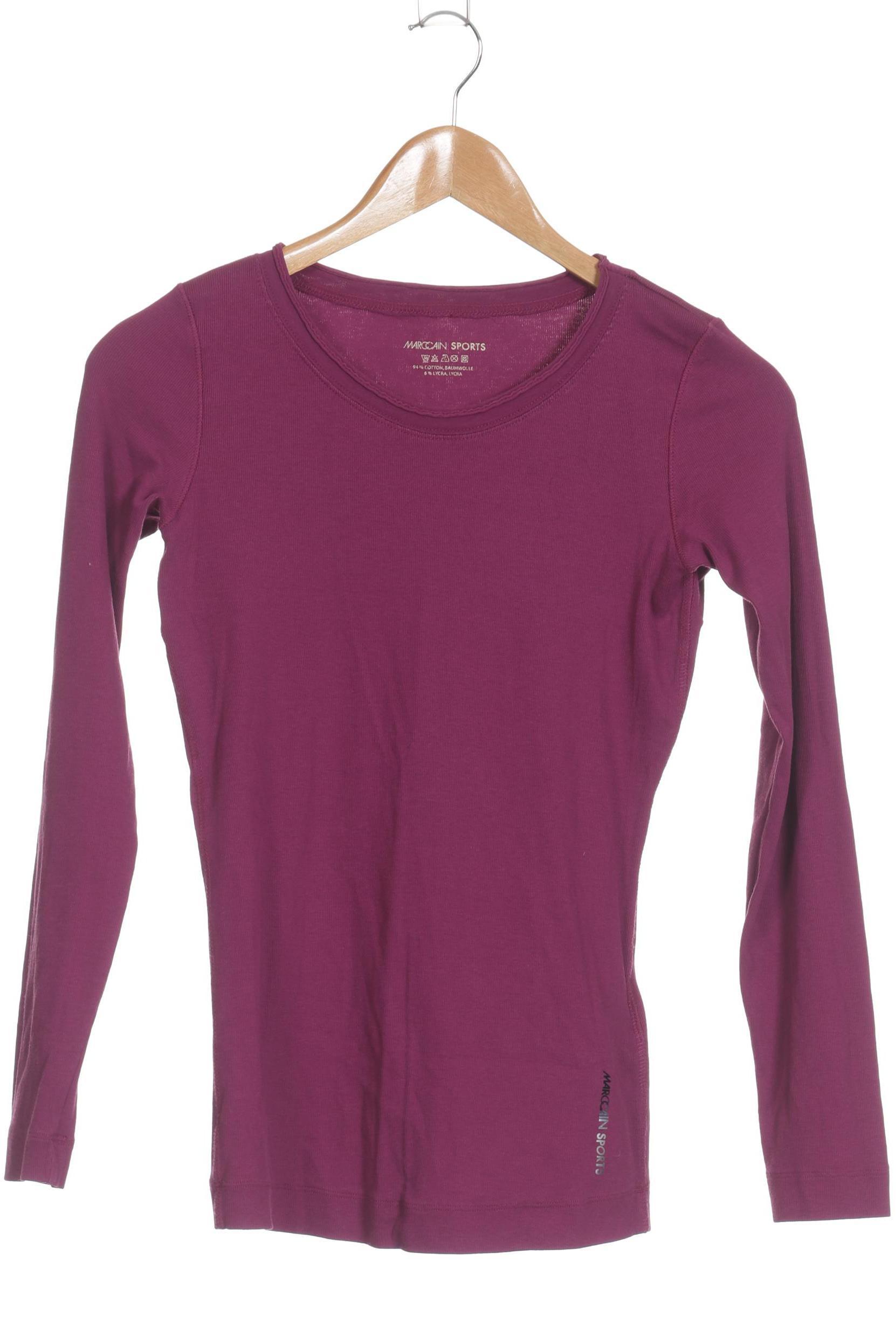 

Marc Cain Damen Langarmshirt, lila, Gr.