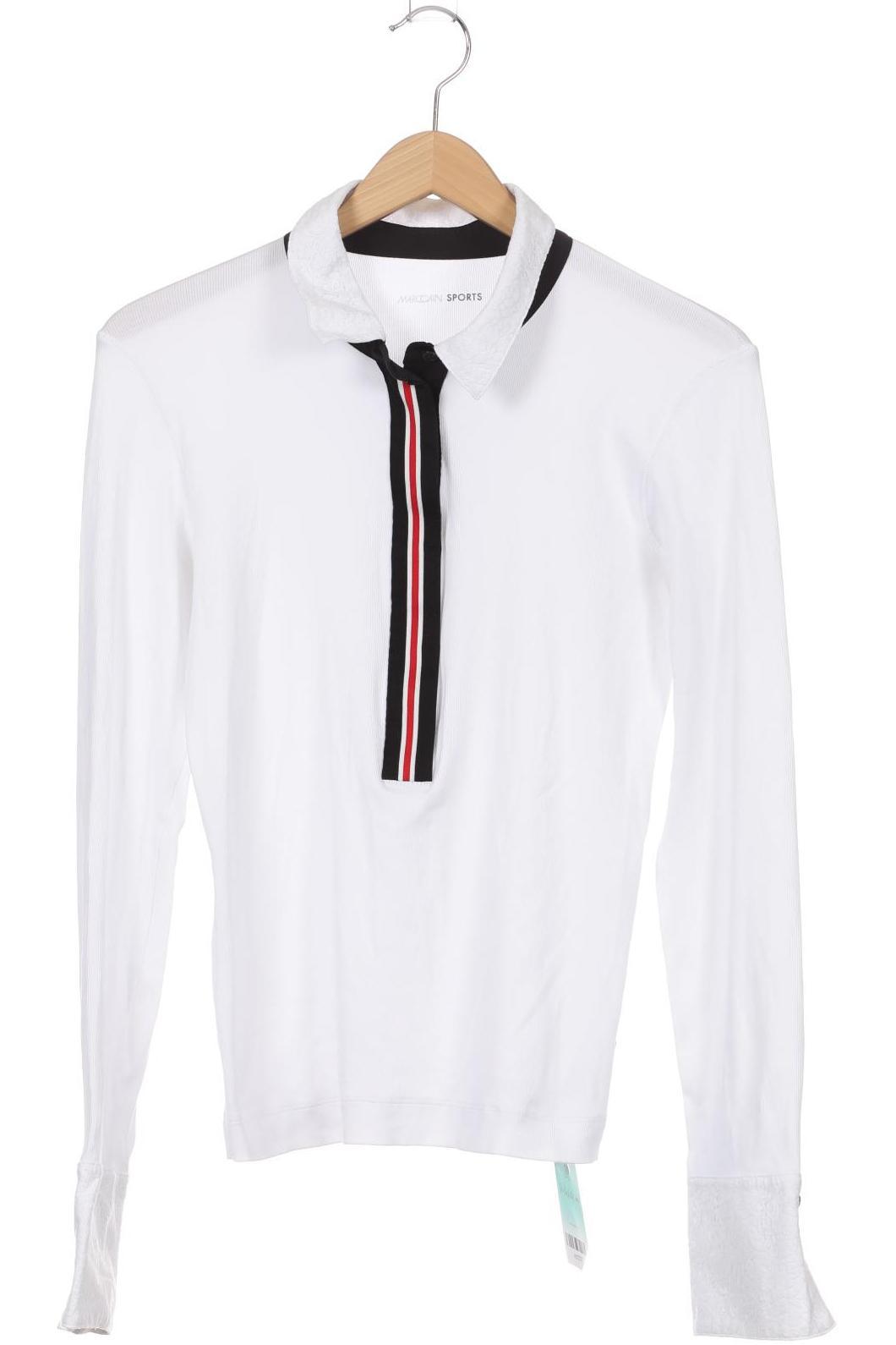 

Marc Cain Damen Langarmshirt, weiß, Gr.