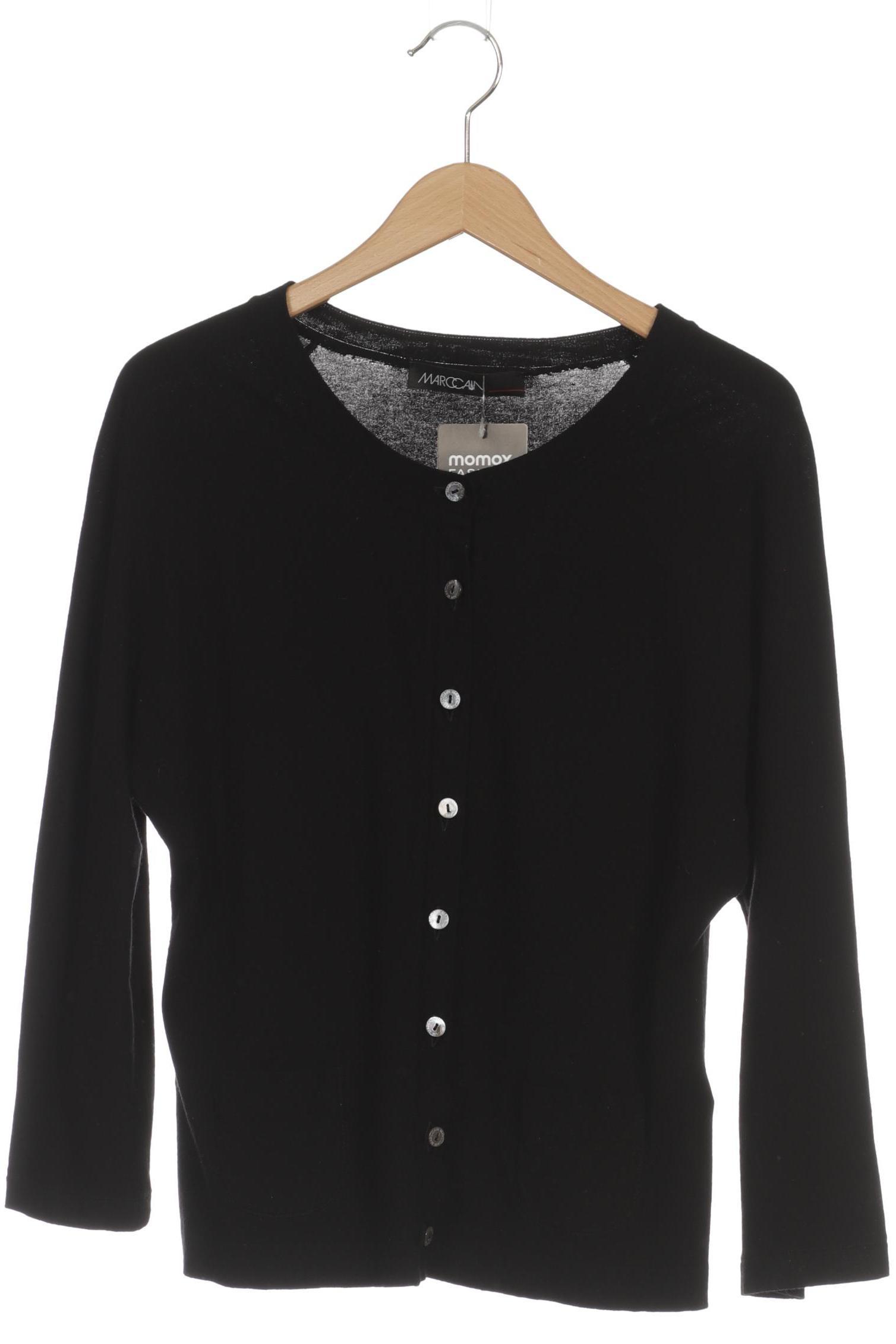 

Marc Cain Damen Strickjacke, schwarz, Gr.