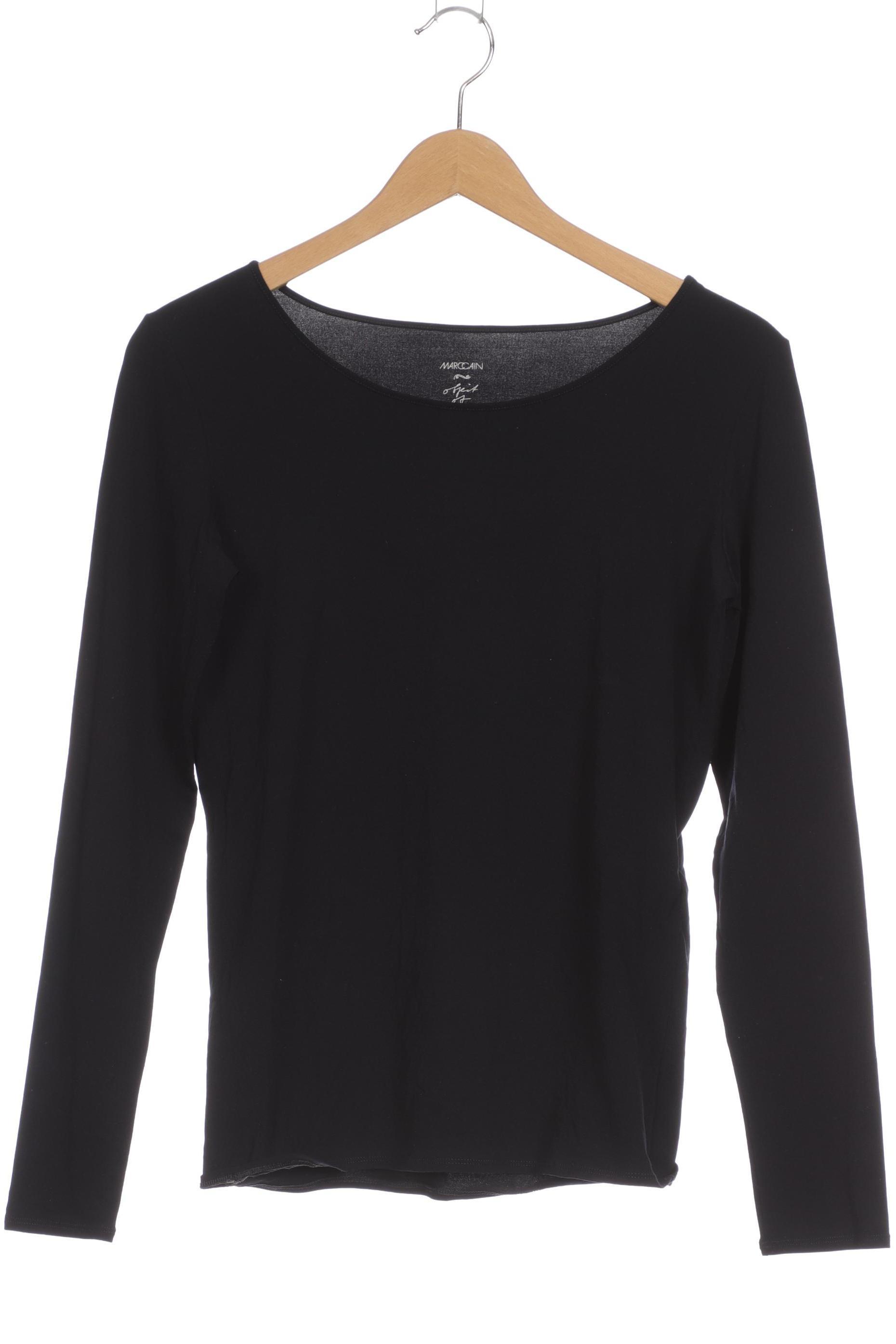 

Marc Cain Damen Langarmshirt, schwarz, Gr.