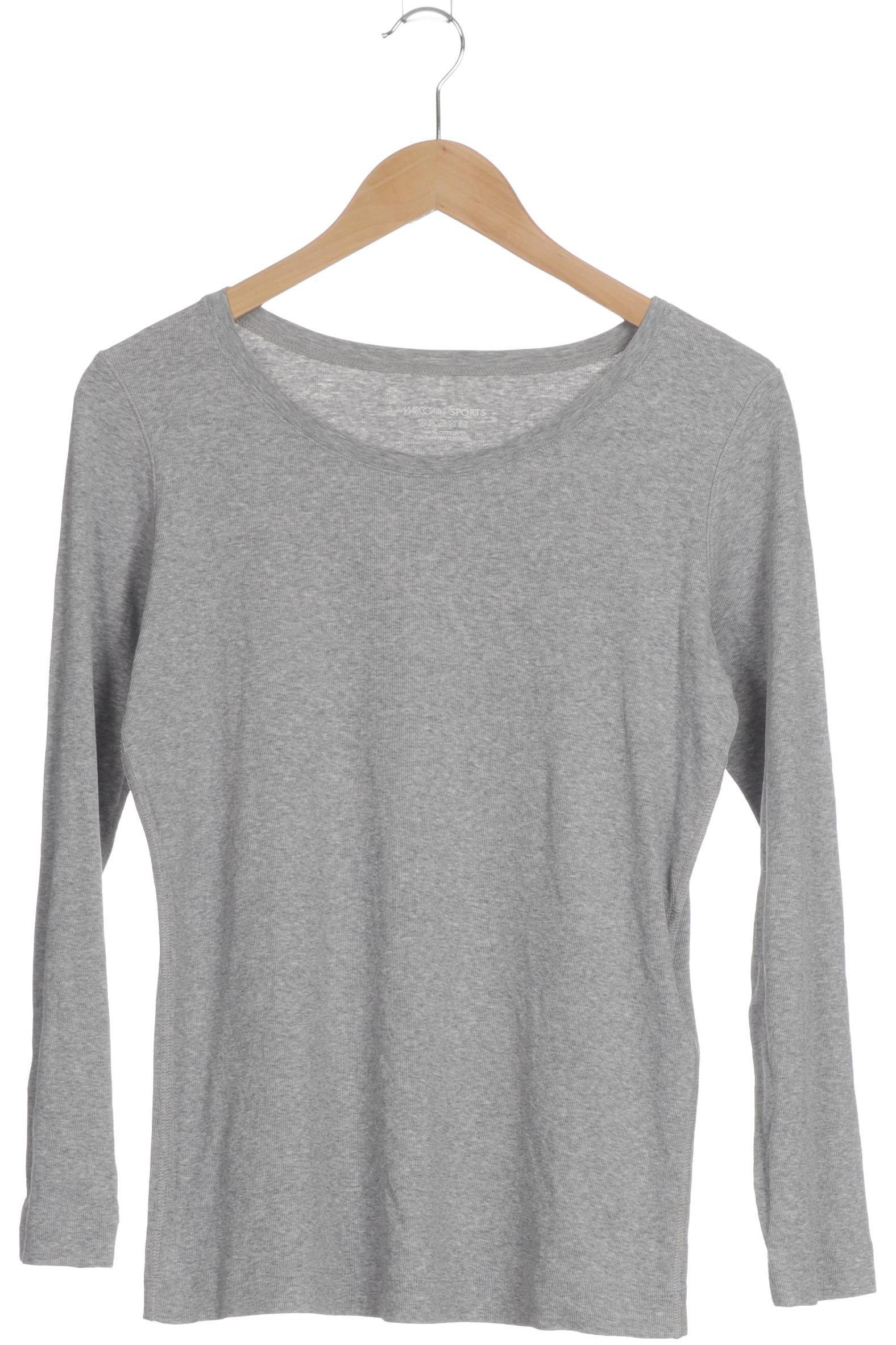 

Marc Cain Damen Langarmshirt, grau, Gr.
