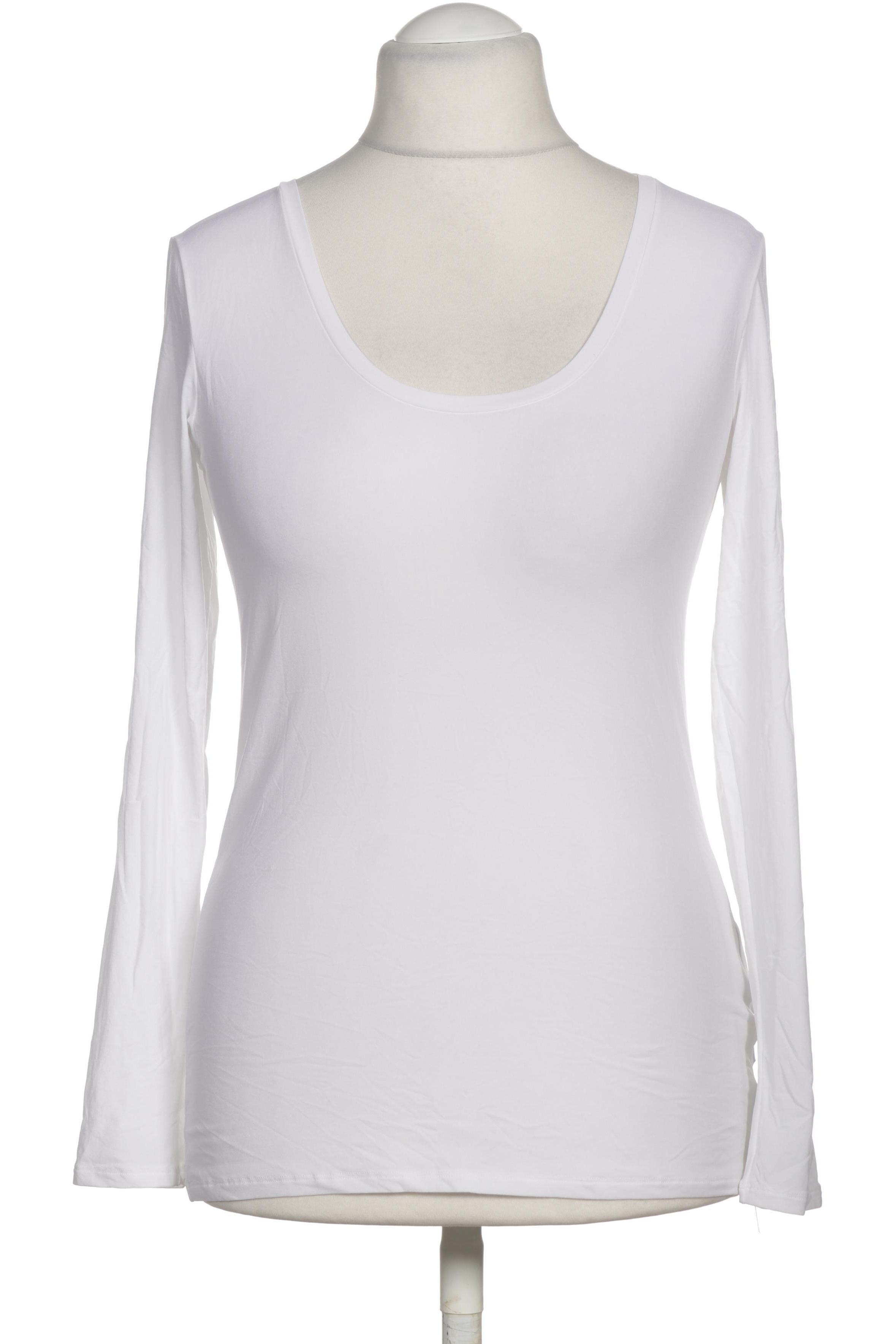 

Marc Cain Damen Langarmshirt, weiß, Gr.