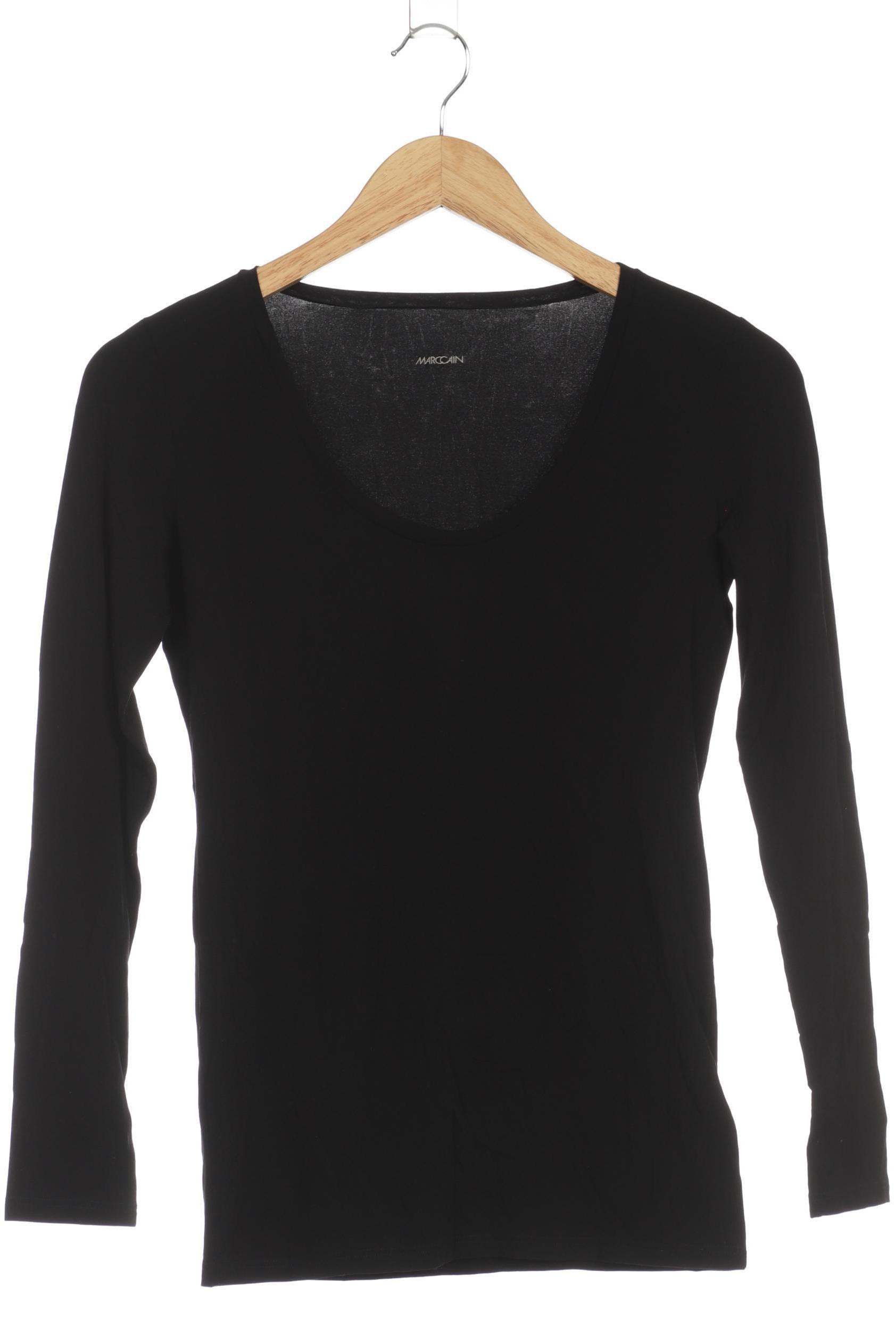 

Marc Cain Damen Langarmshirt, schwarz, Gr.