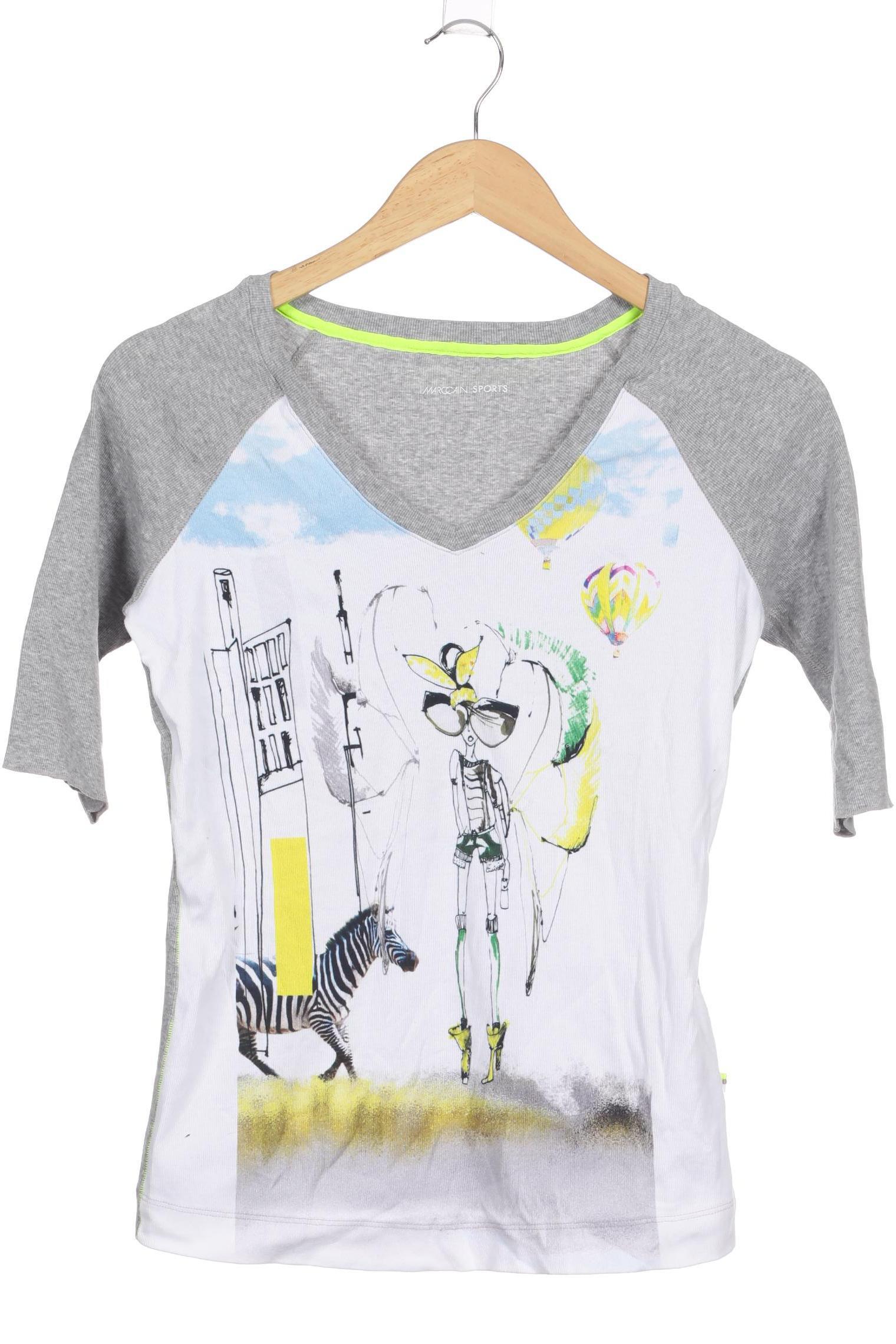 

Marc Cain Damen Langarmshirt, grau, Gr.