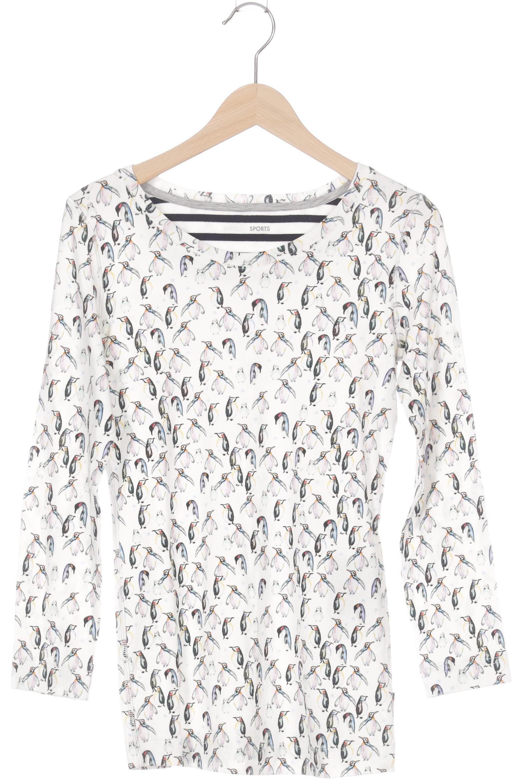 

Marc Cain Damen Langarmshirt, weiß, Gr.