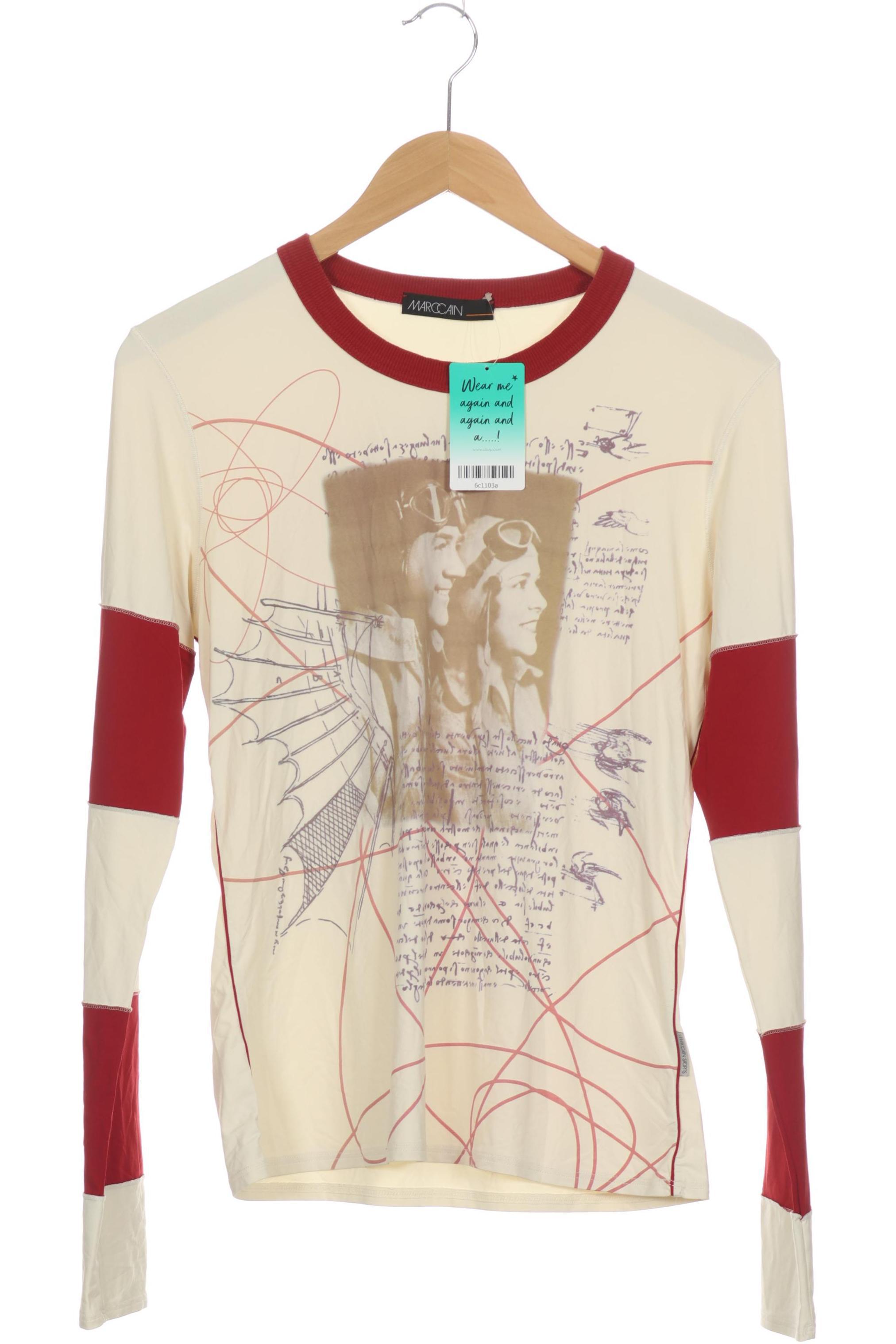 

Marc Cain Damen Langarmshirt, beige, Gr.