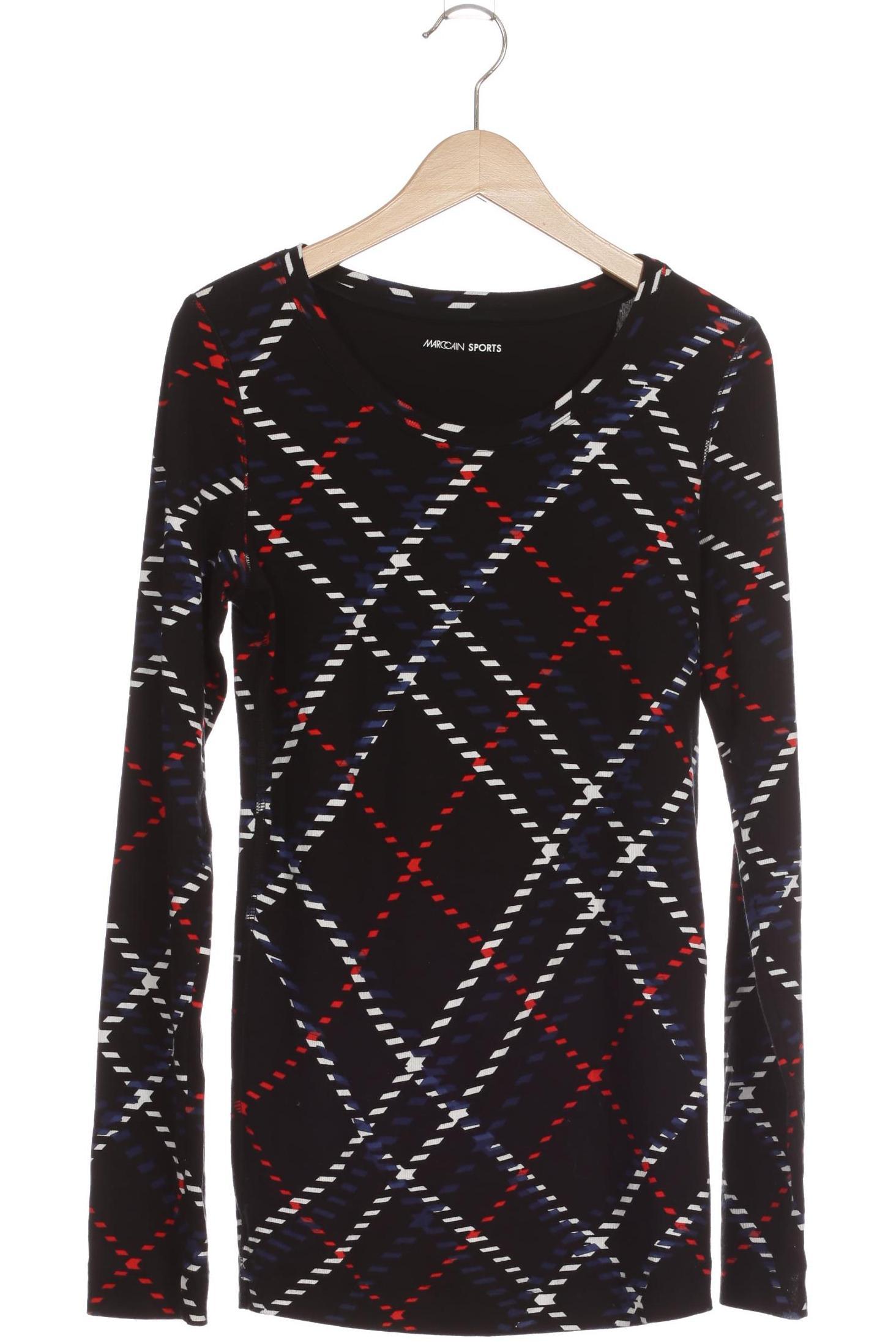 

Marc Cain Damen Langarmshirt, schwarz, Gr.