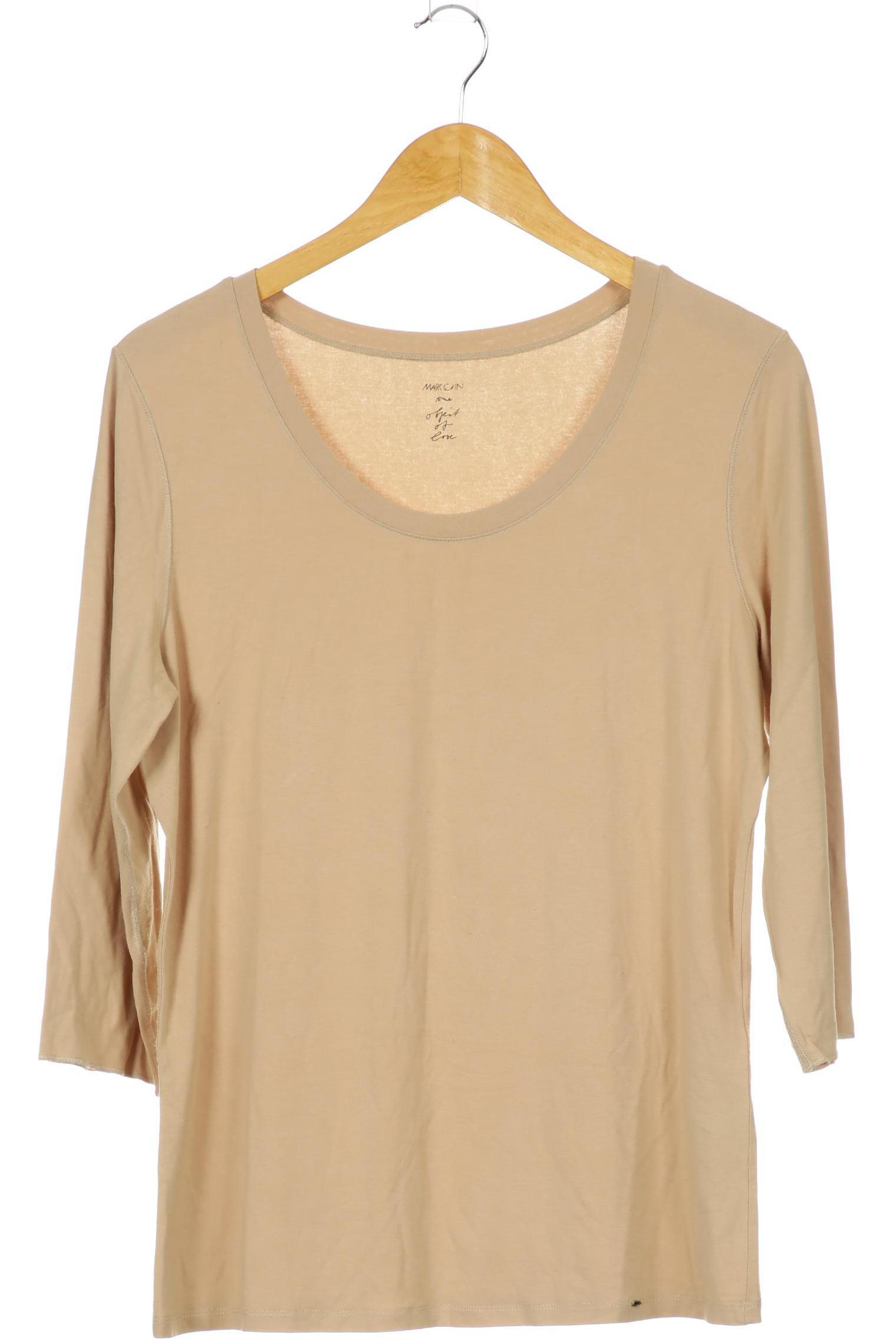 

Marc Cain Damen Langarmshirt, beige, Gr.