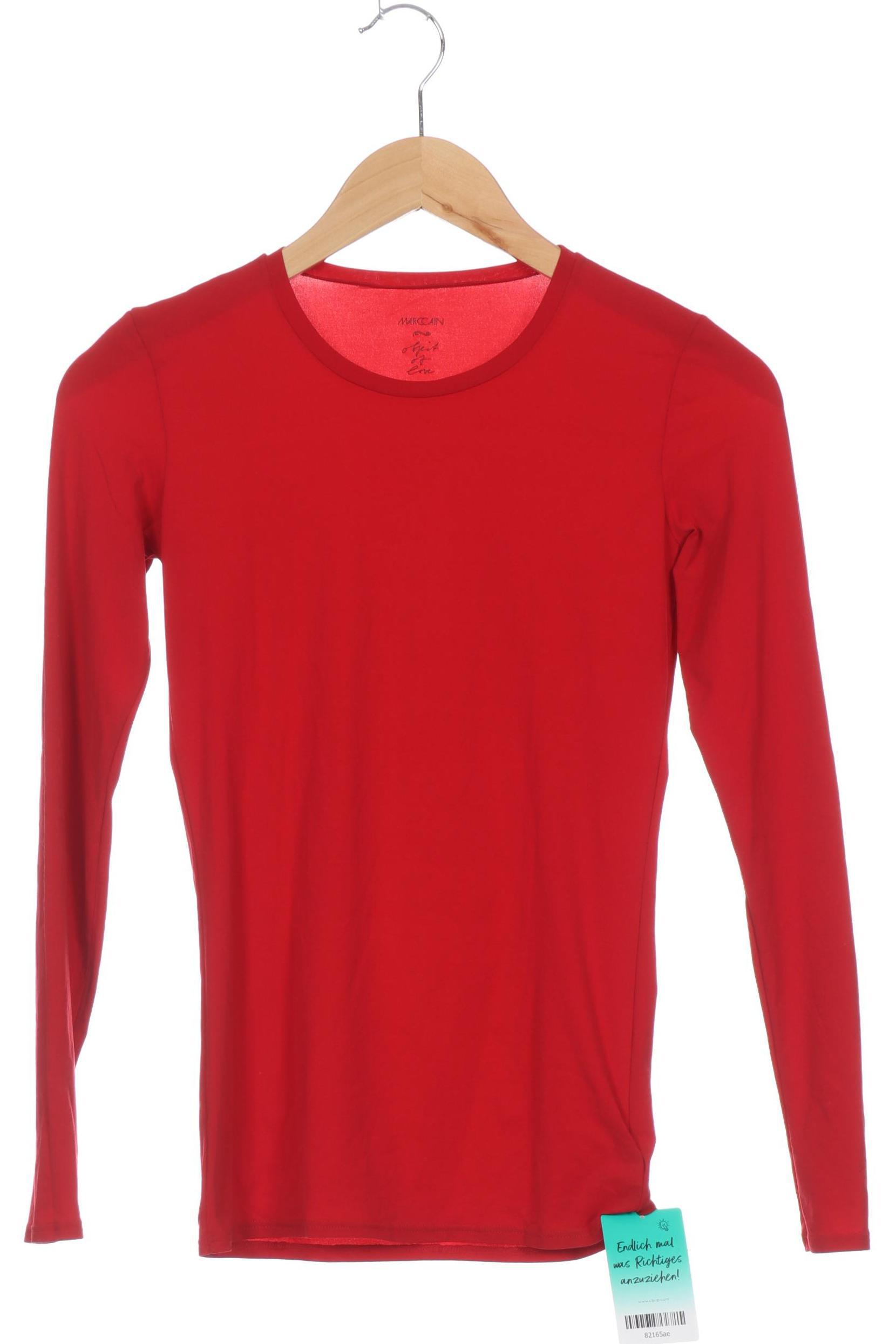 

Marc Cain Damen Langarmshirt, rot, Gr.