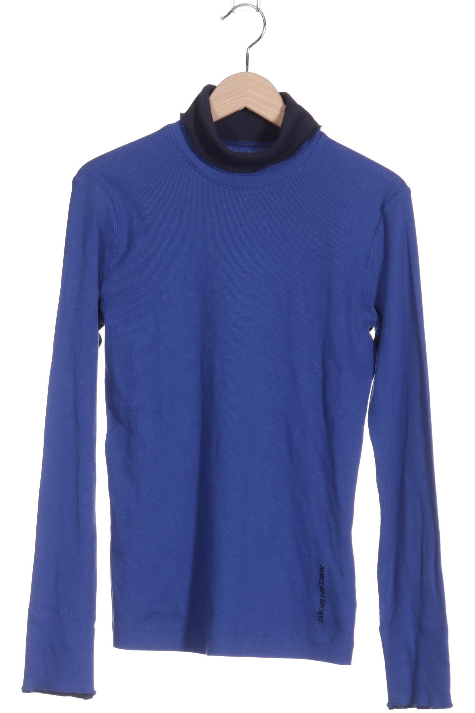 

Marc Cain Damen Langarmshirt, blau, Gr.