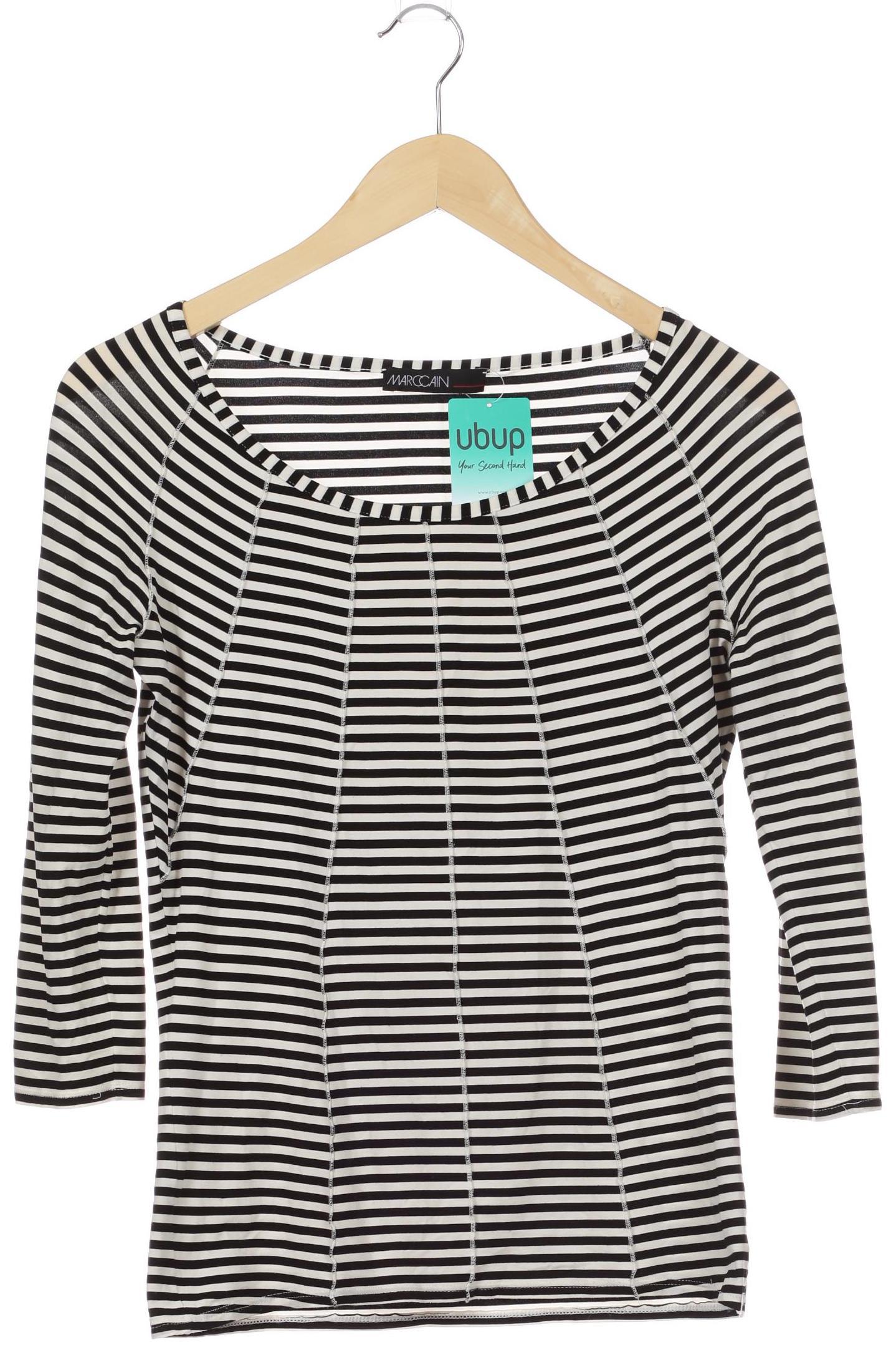 

Marc Cain Damen Langarmshirt, weiß, Gr.