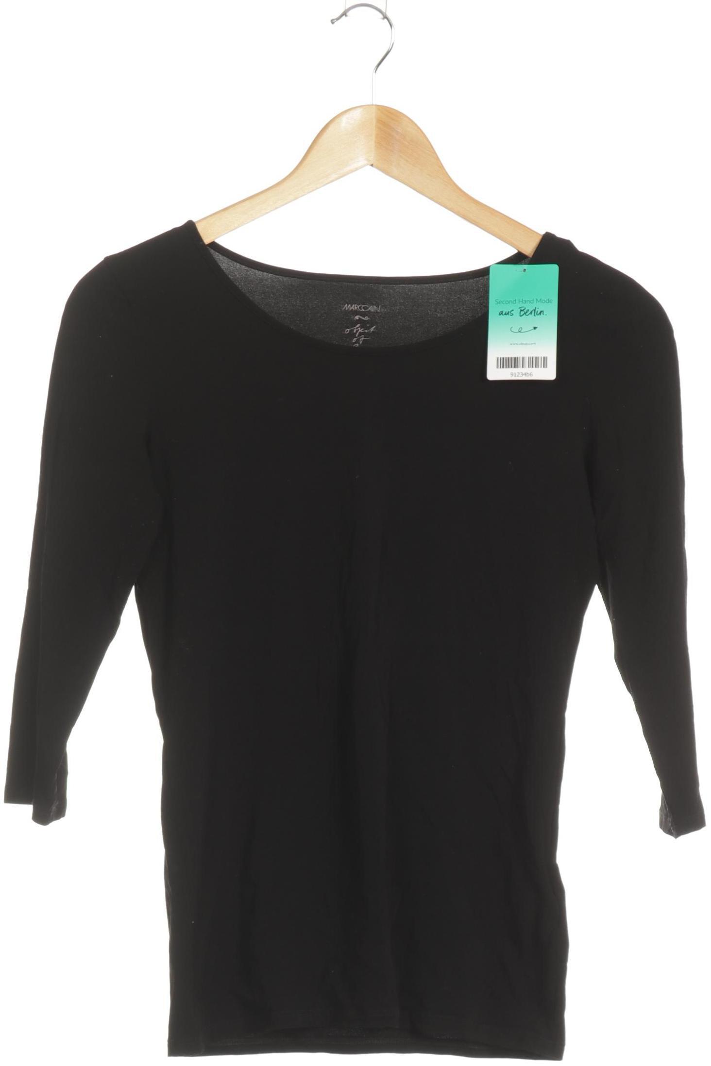 

Marc Cain Damen Langarmshirt, schwarz, Gr.