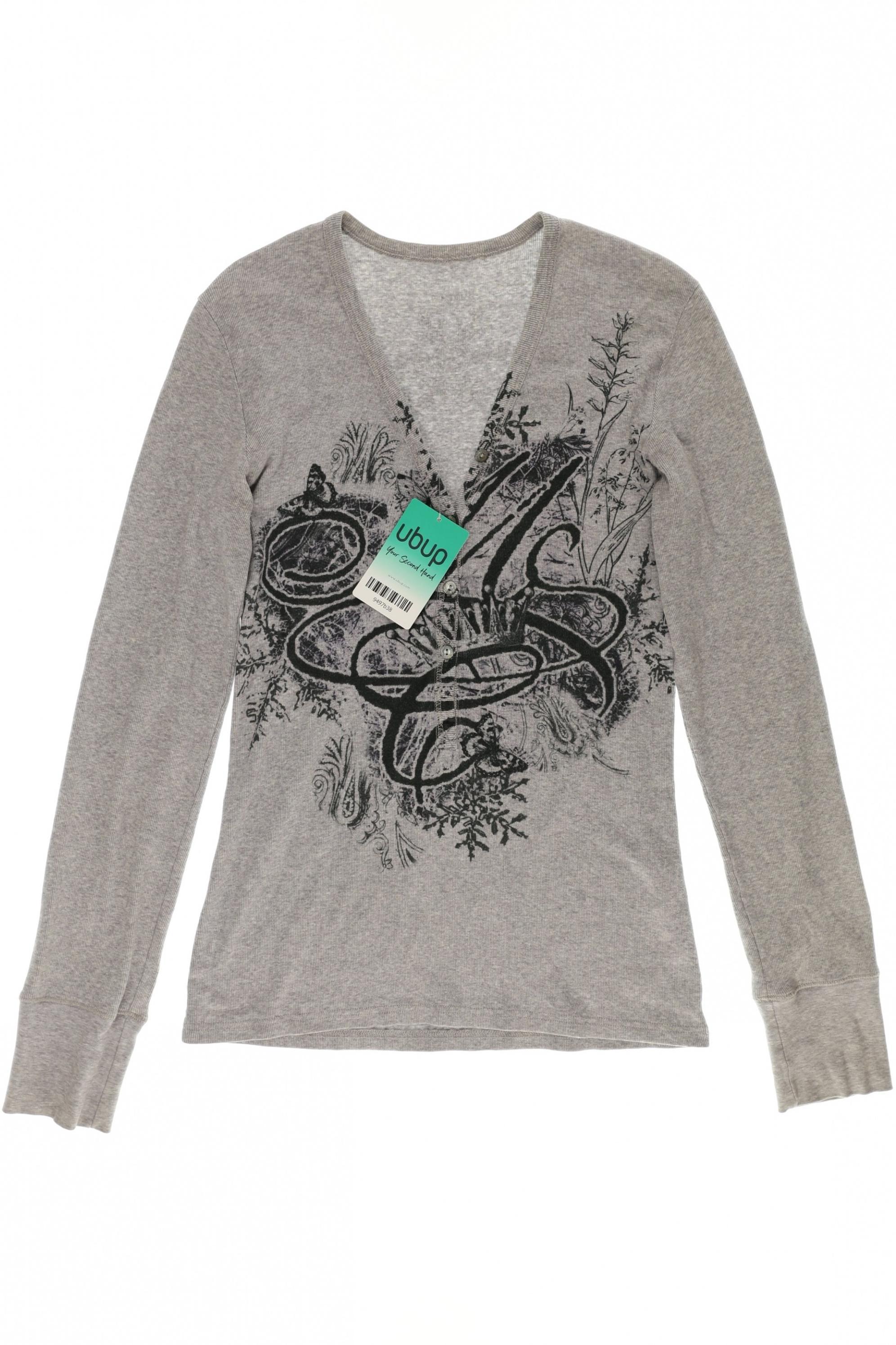 

Marc Cain Damen Langarmshirt, grau, Gr.