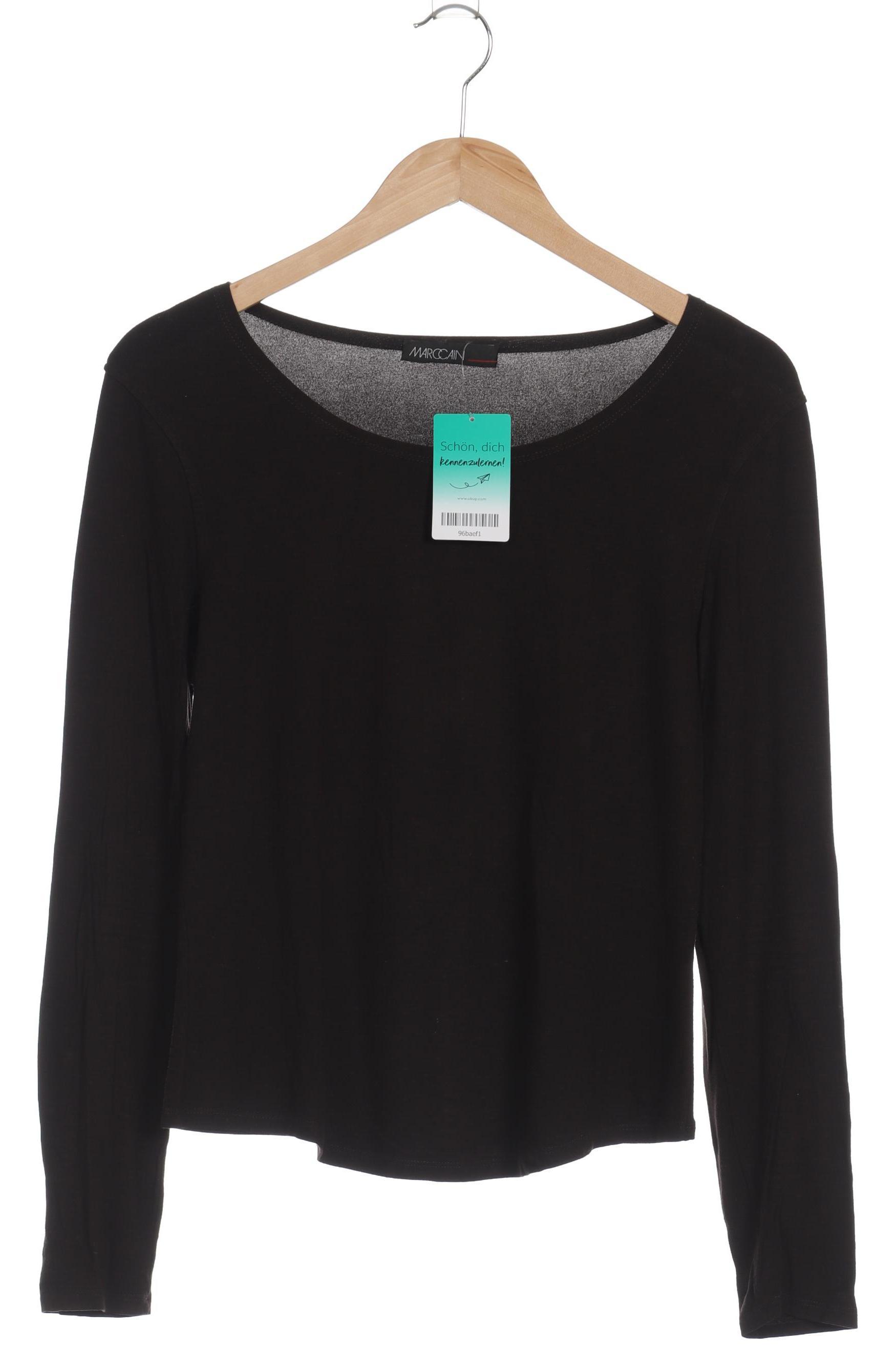 

Marc Cain Damen Langarmshirt, schwarz, Gr.