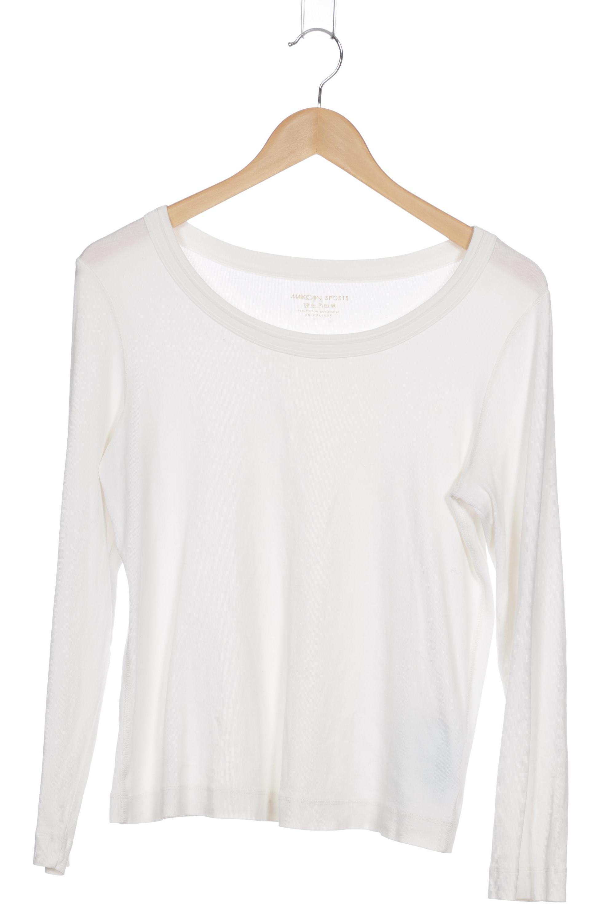 

Marc Cain Damen Langarmshirt, weiß, Gr.