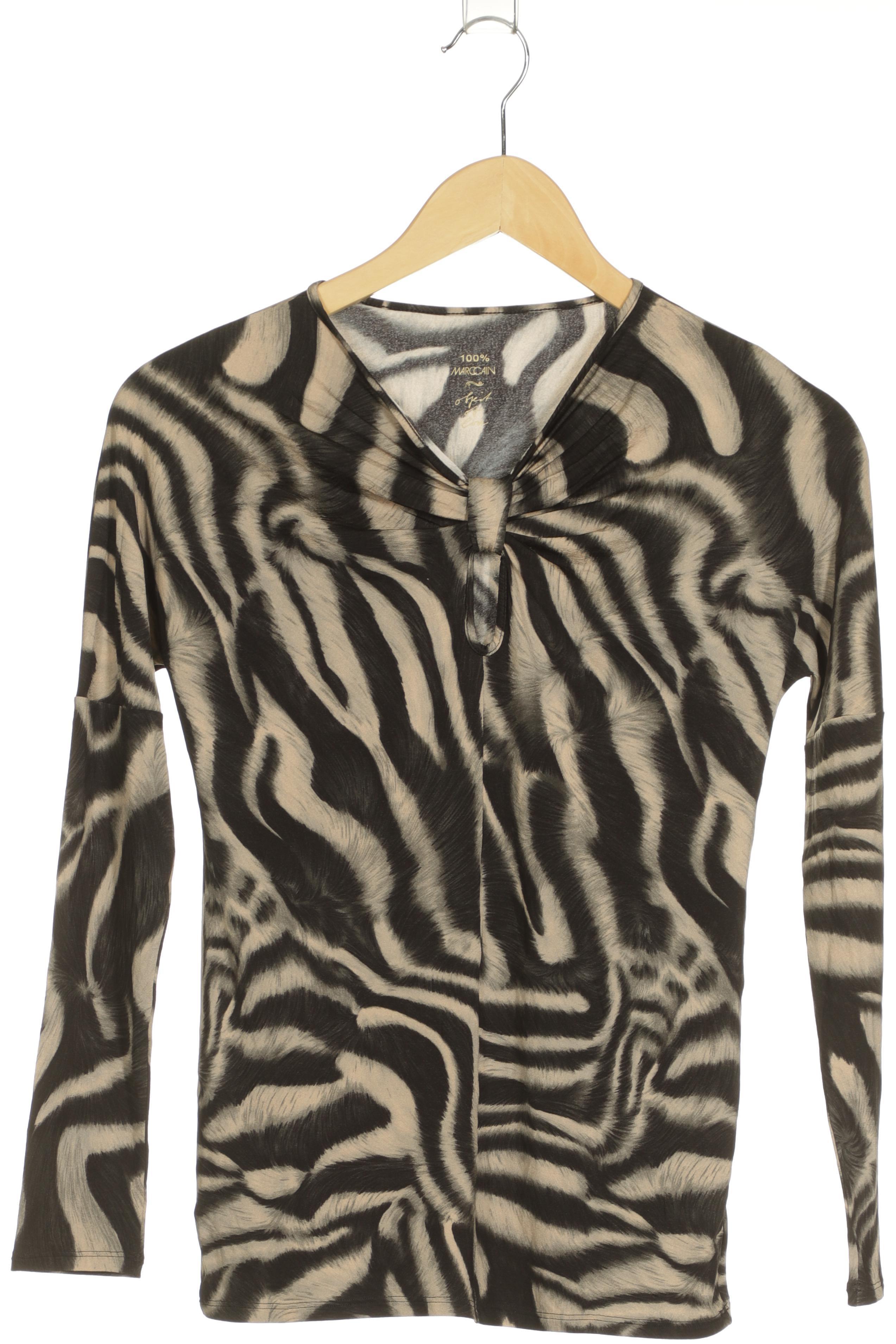 

Marc Cain Damen Langarmshirt, schwarz, Gr.