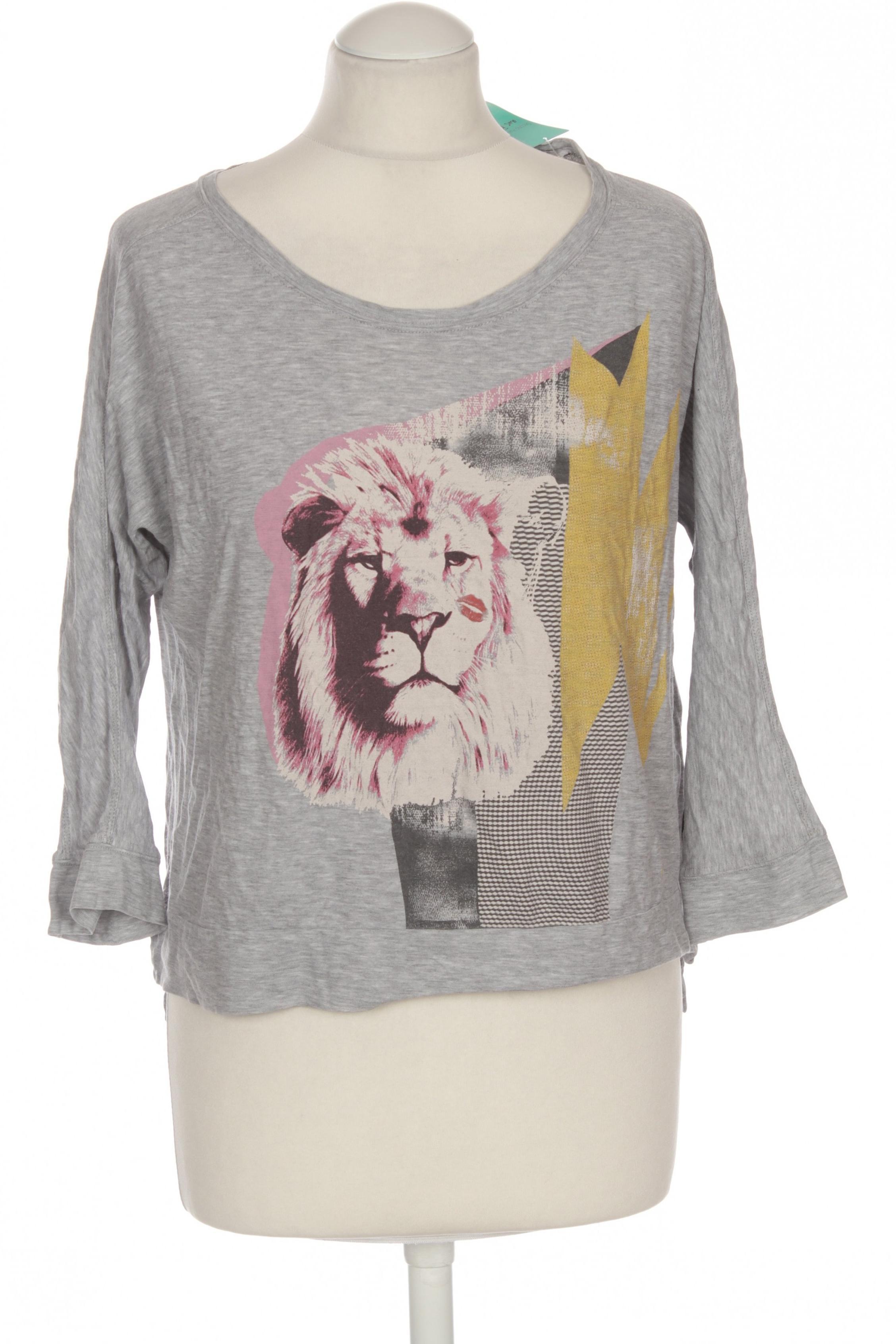 

Marc Cain Damen Langarmshirt, grau, Gr.