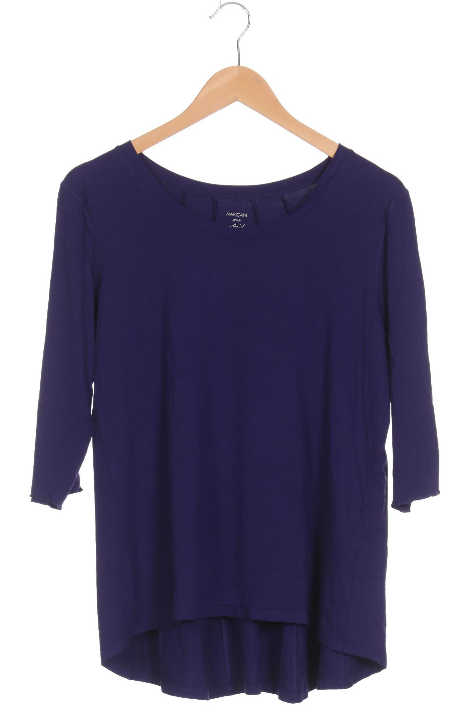 

Marc Cain Damen Langarmshirt, blau, Gr.