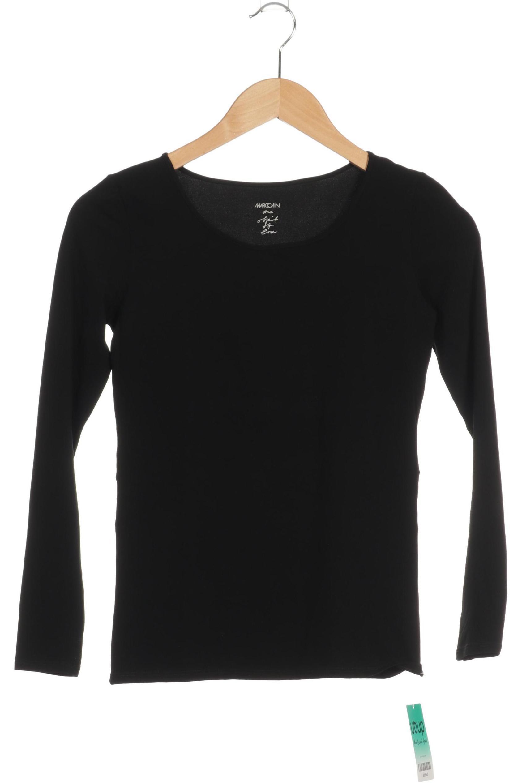 

Marc Cain Damen Langarmshirt, schwarz, Gr.