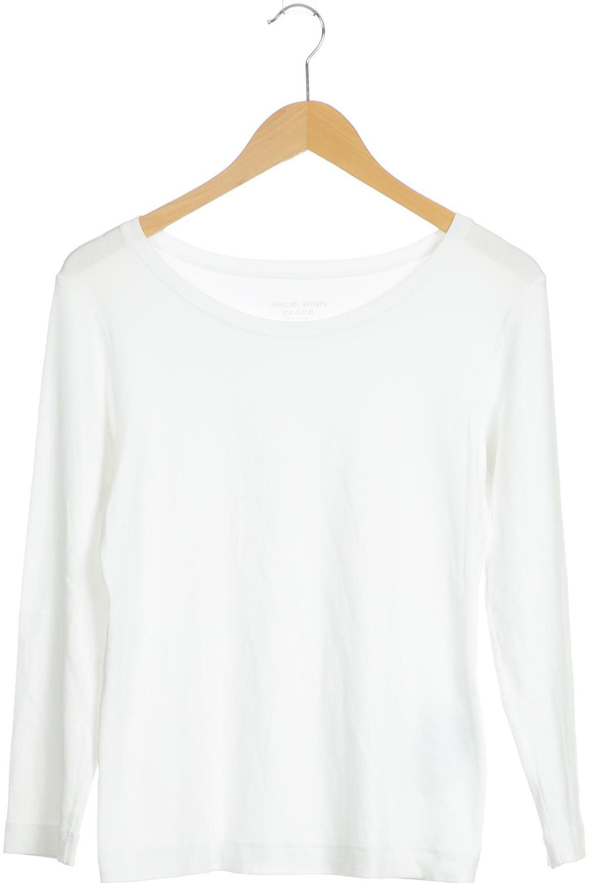 

Marc Cain Damen Langarmshirt, weiß, Gr.