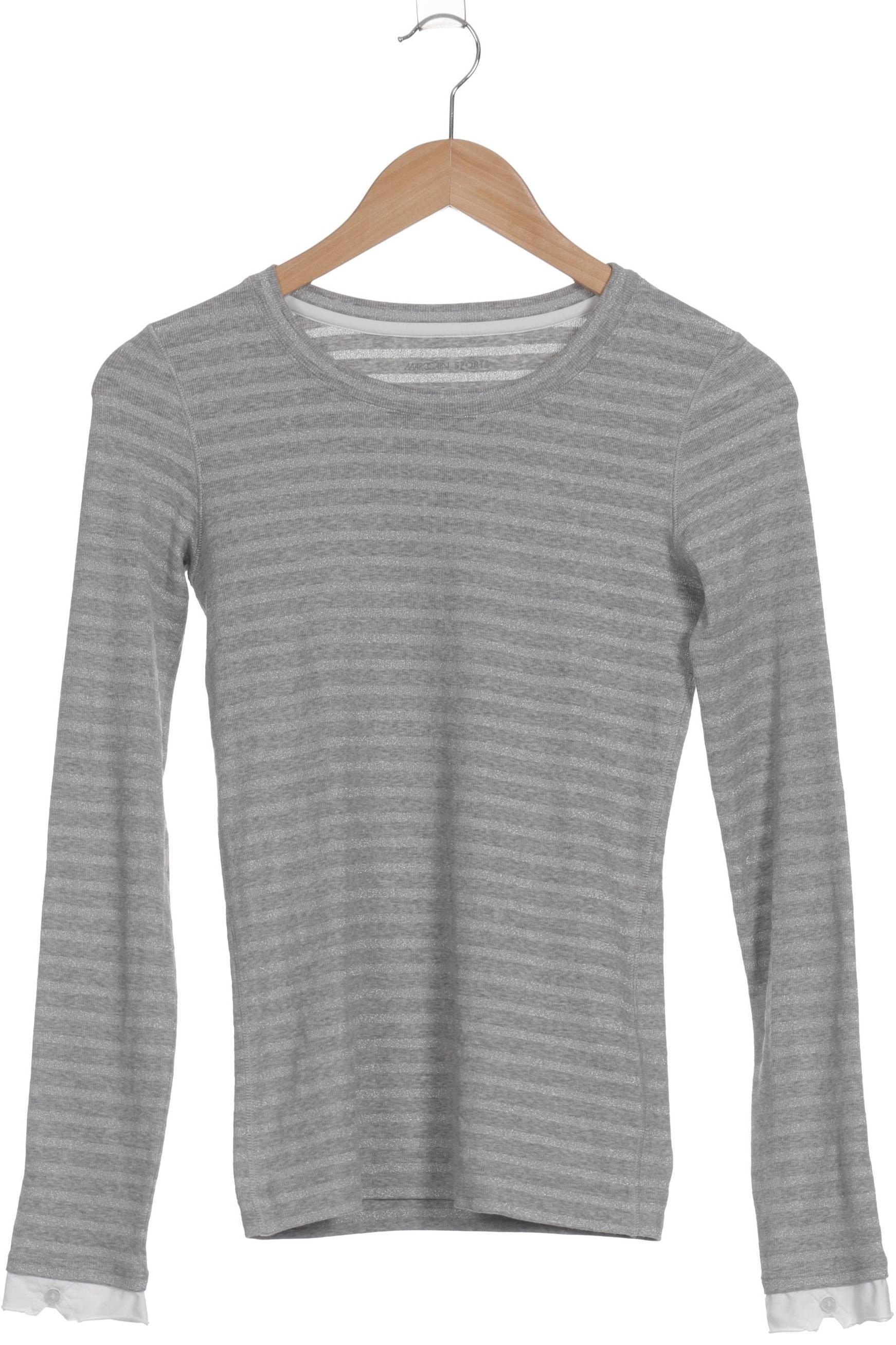 

Marc Cain Damen Langarmshirt, grau, Gr.