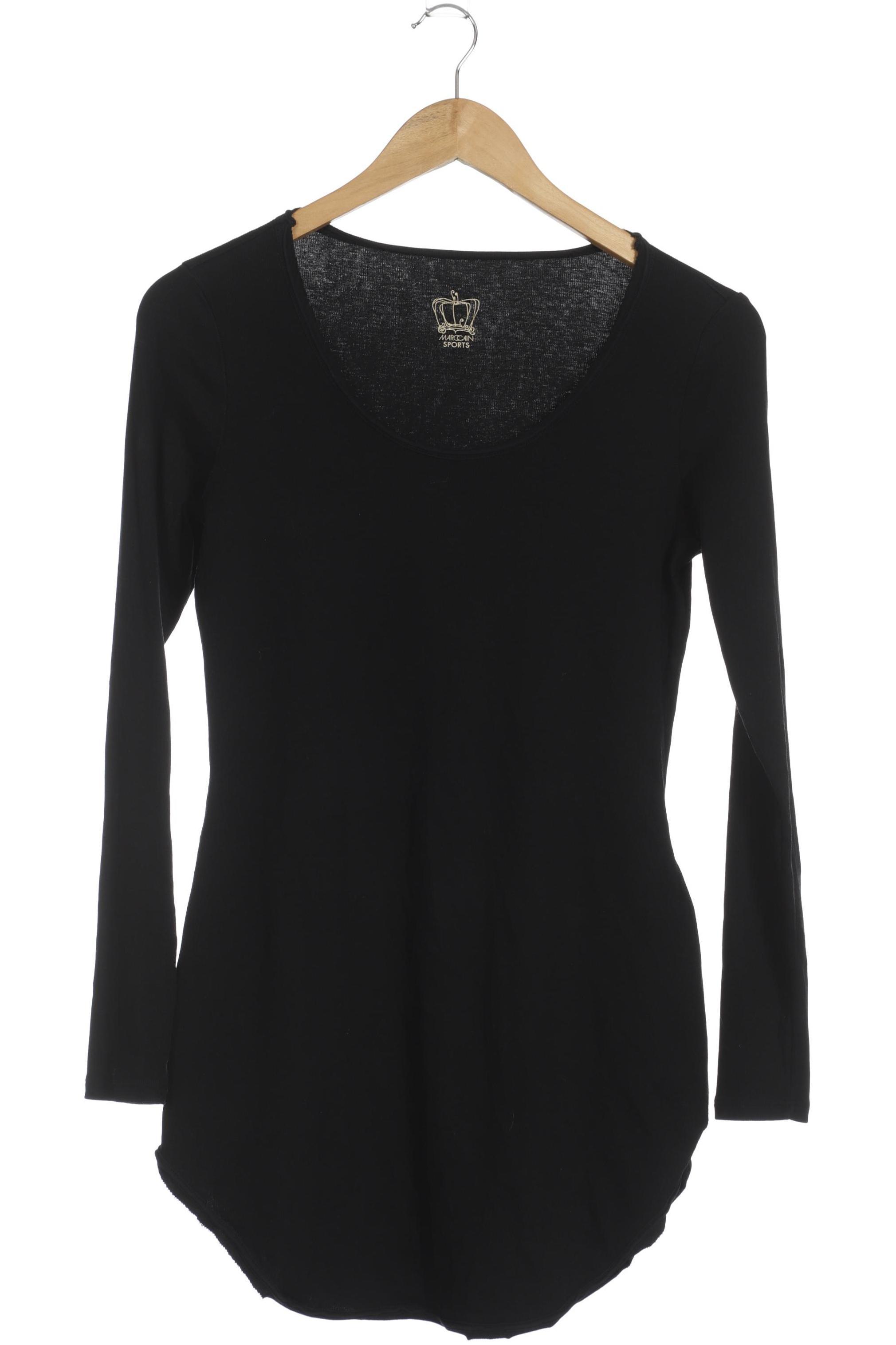 

Marc Cain Damen Langarmshirt, schwarz, Gr.