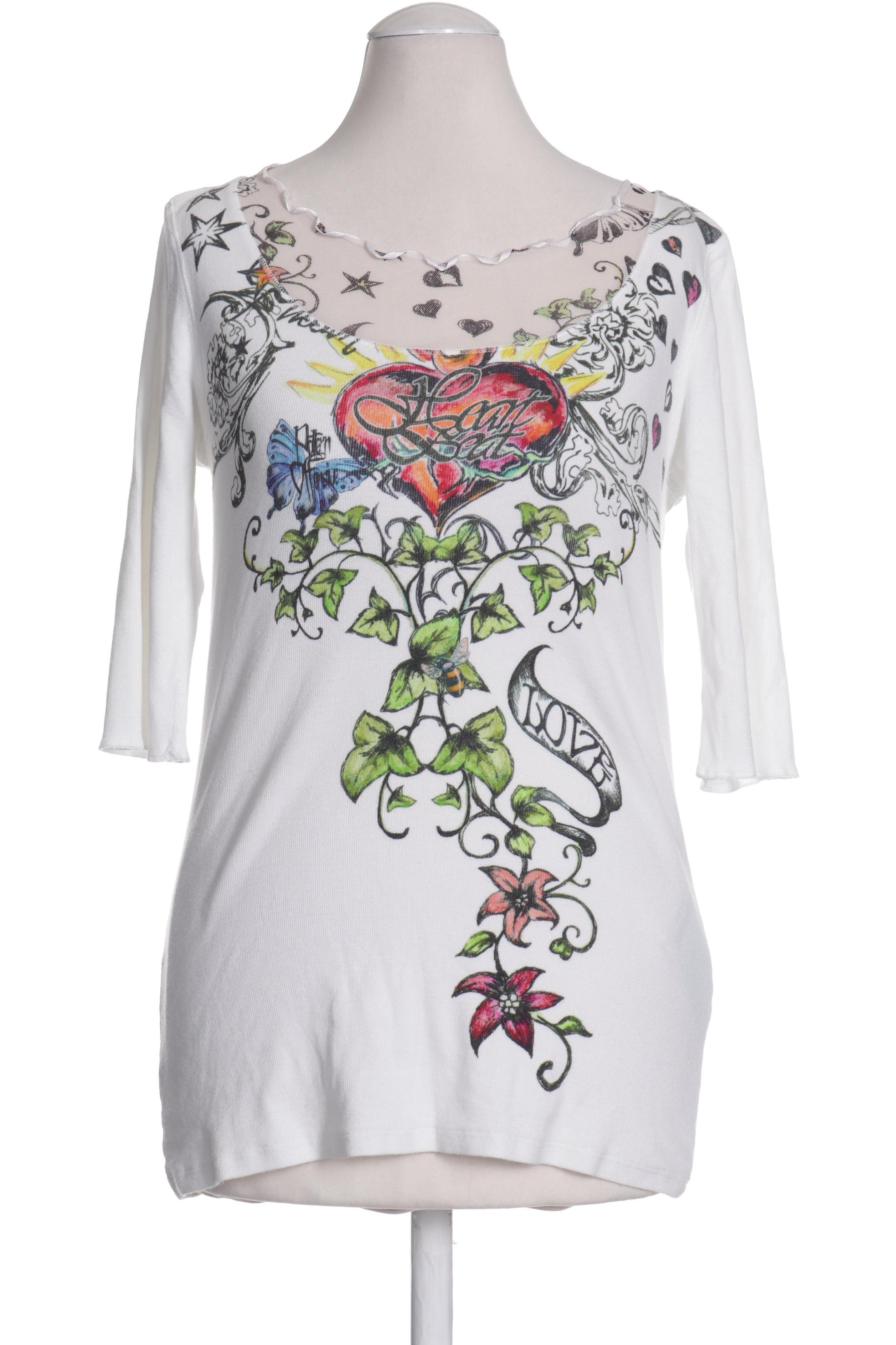 

Marc Cain Damen Langarmshirt, weiß, Gr.