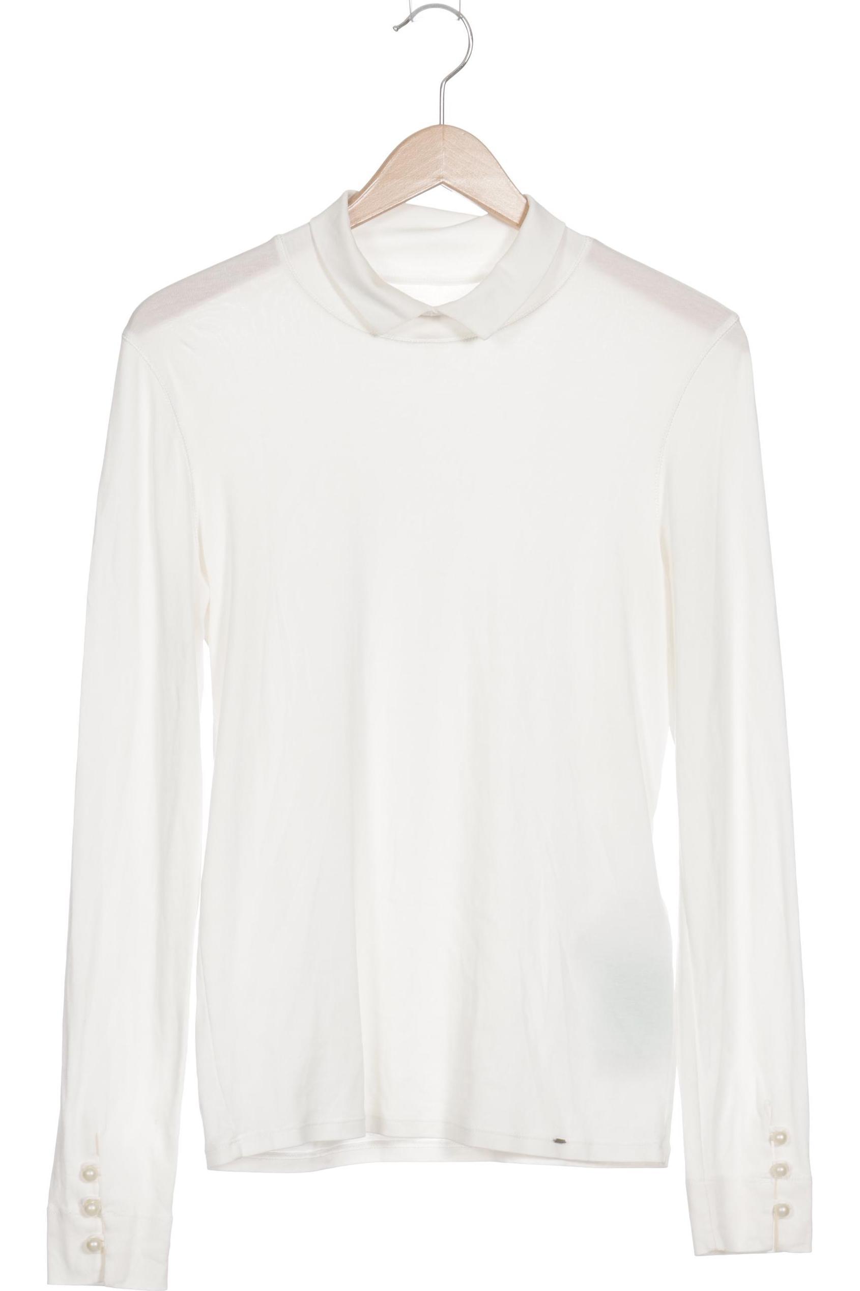 

Marc Cain Damen Langarmshirt, weiß, Gr.