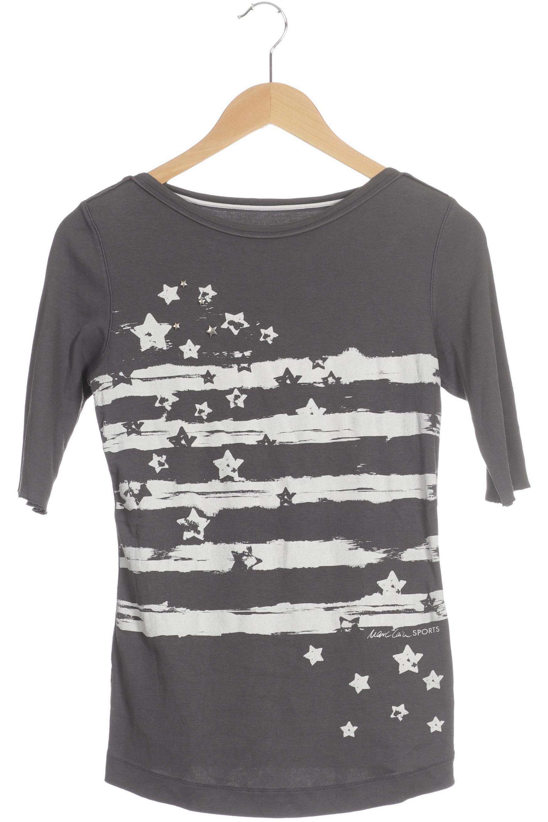 

Marc Cain Damen Langarmshirt, grau, Gr.