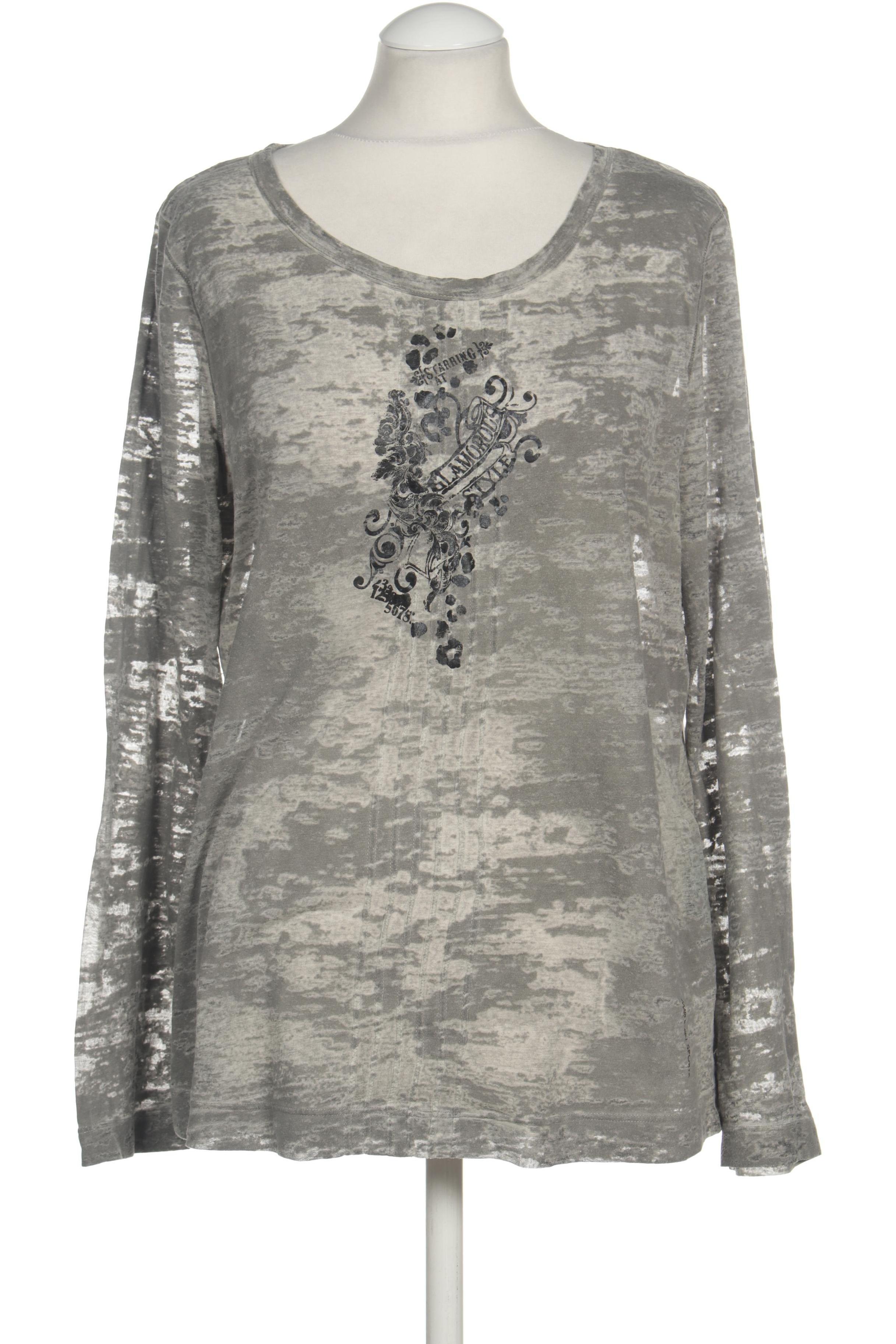 

Marc Cain Damen Langarmshirt, grau, Gr.