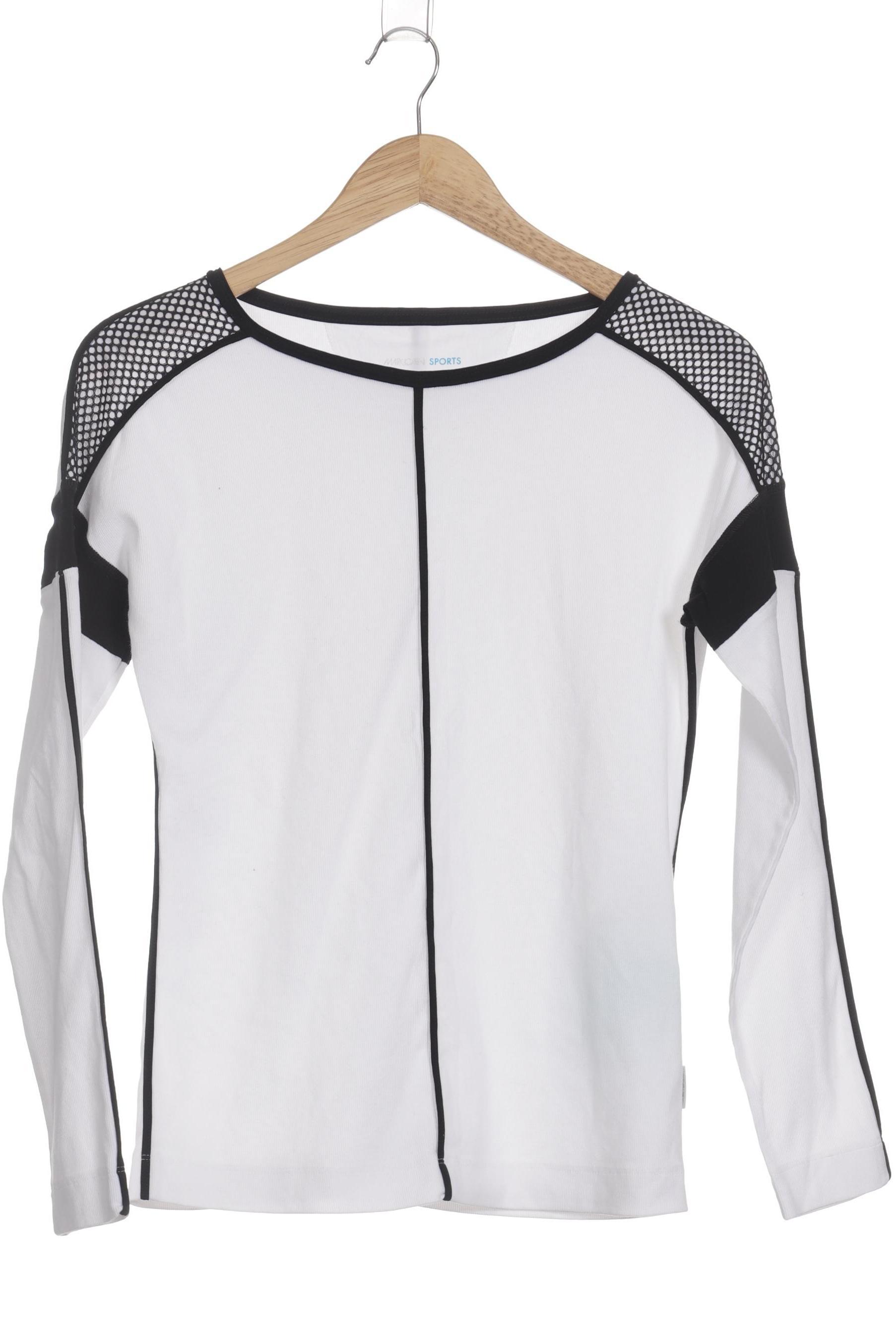 

Marc Cain Damen Langarmshirt, weiß, Gr.