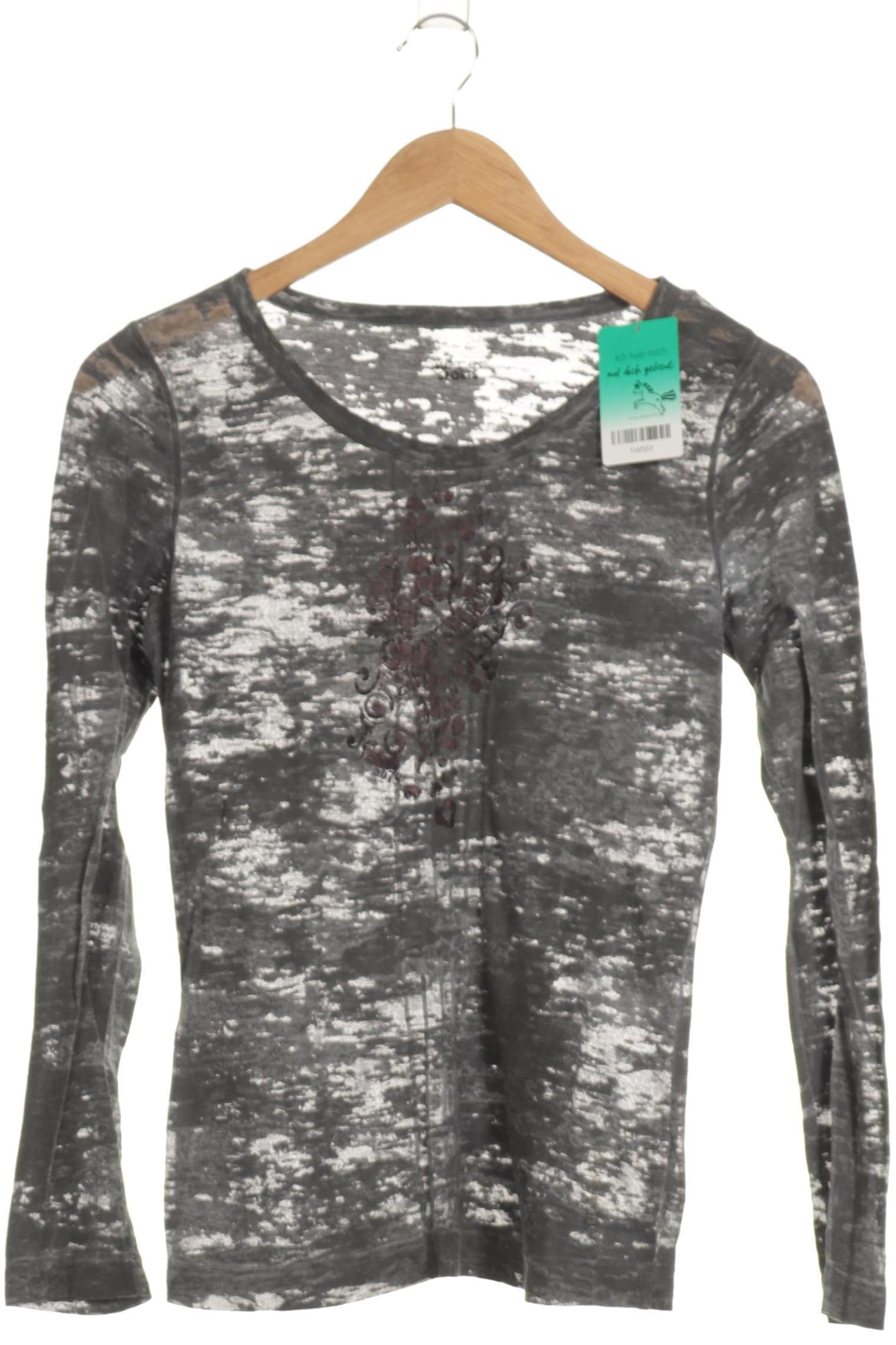 

Marc Cain Damen Langarmshirt, grau, Gr.