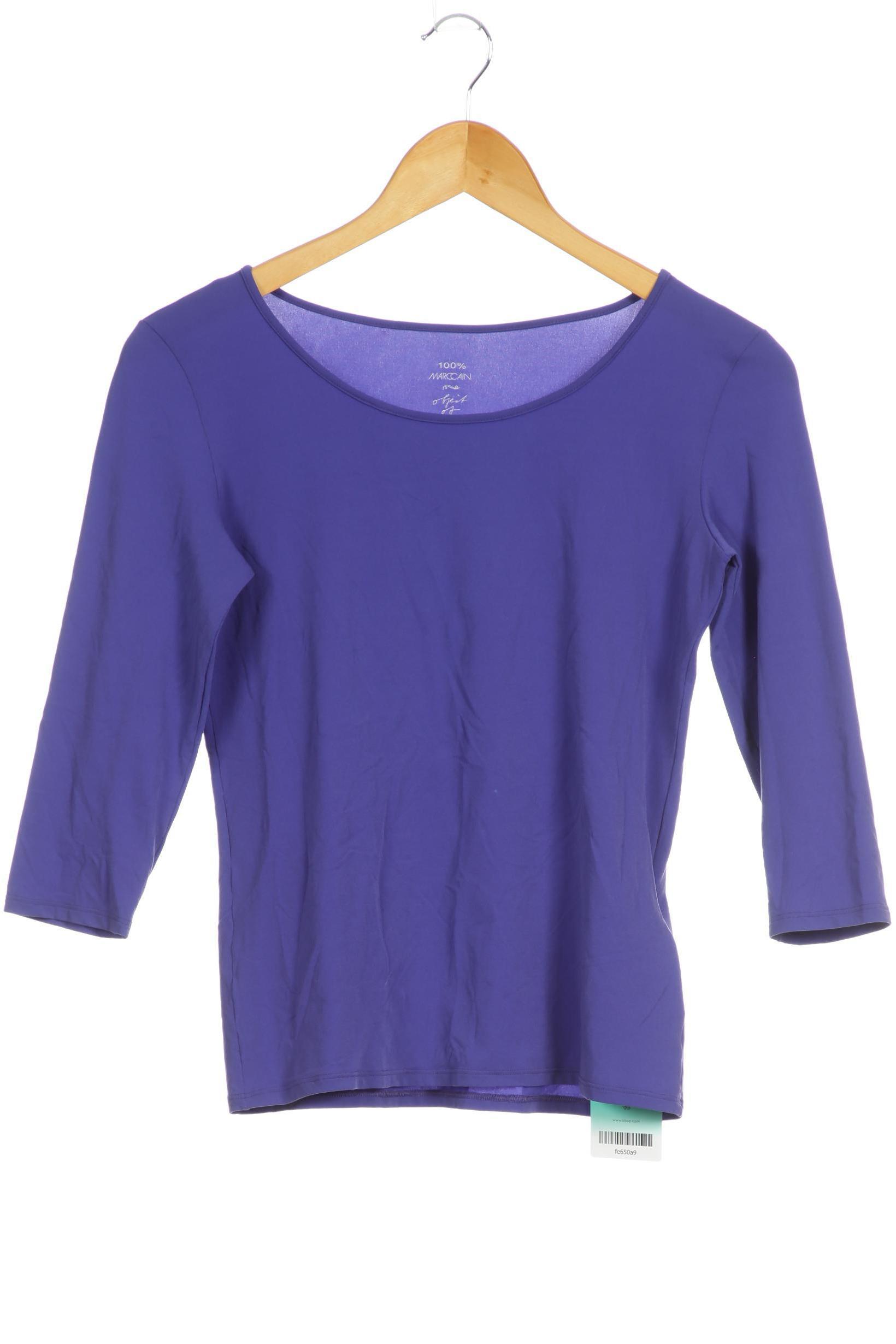 

Marc Cain Damen Langarmshirt, blau, Gr.