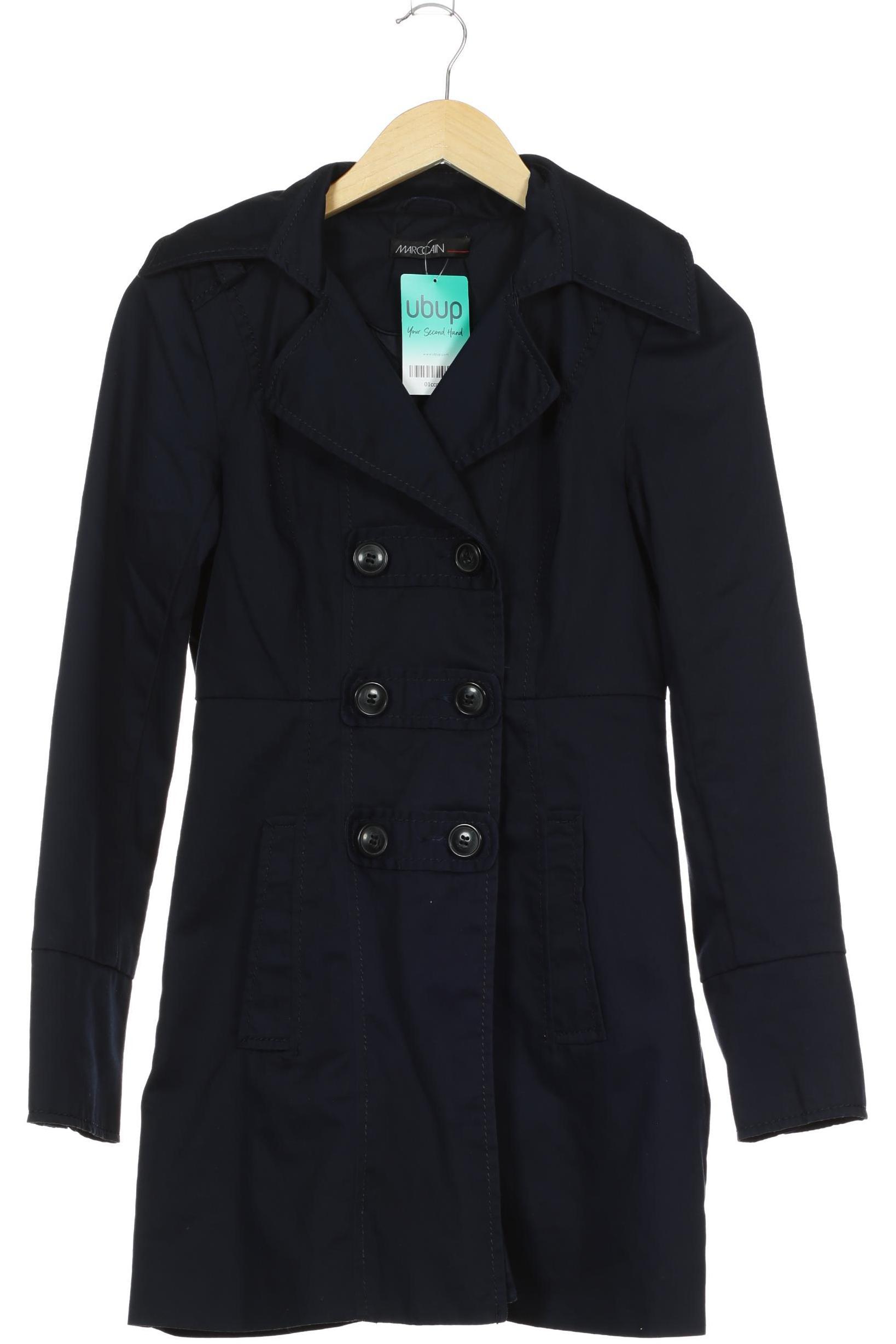 

Marc Cain Damen Mantel, blau, Gr.
