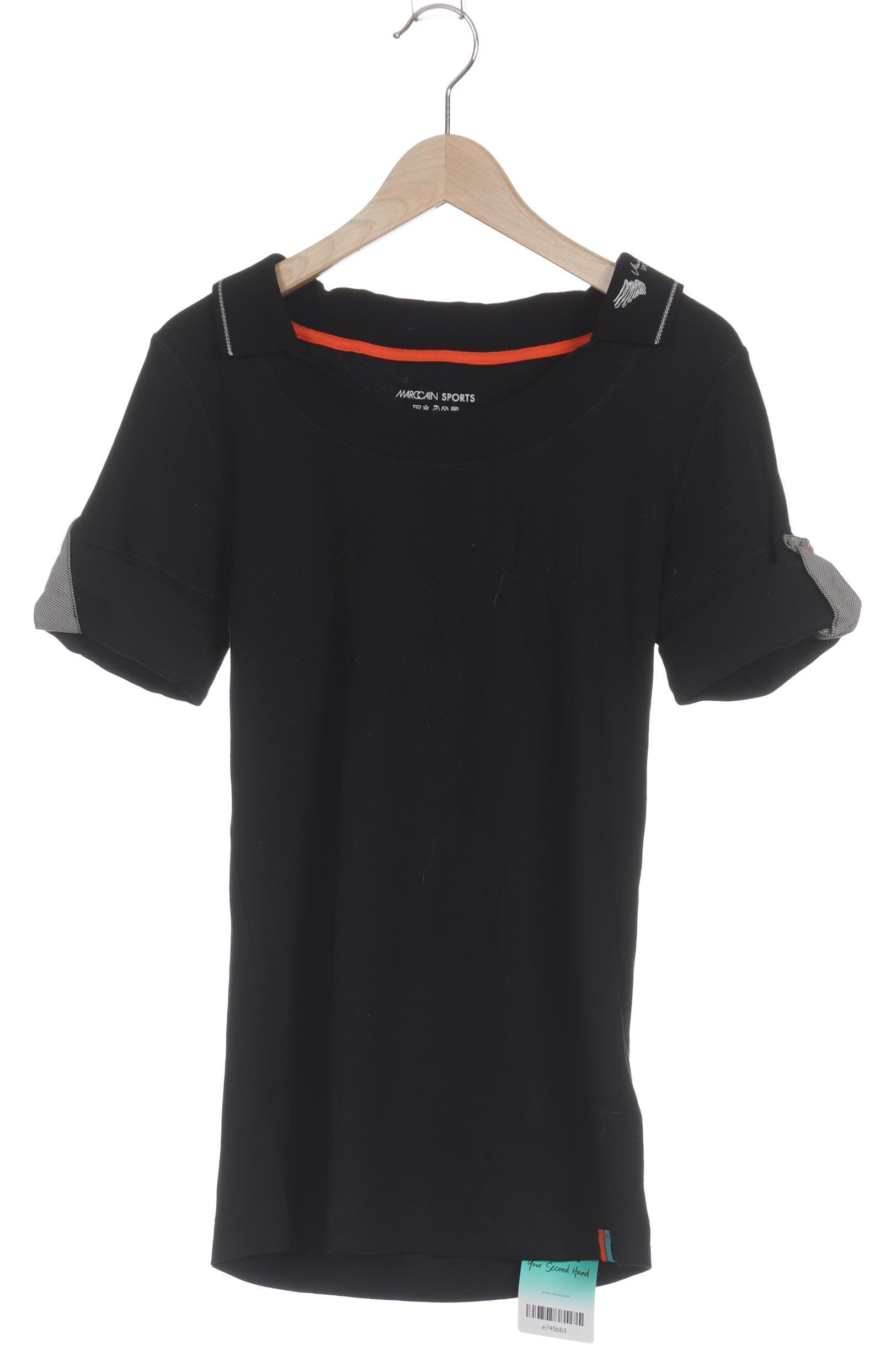 

Marc Cain Damen Poloshirt, schwarz, Gr.