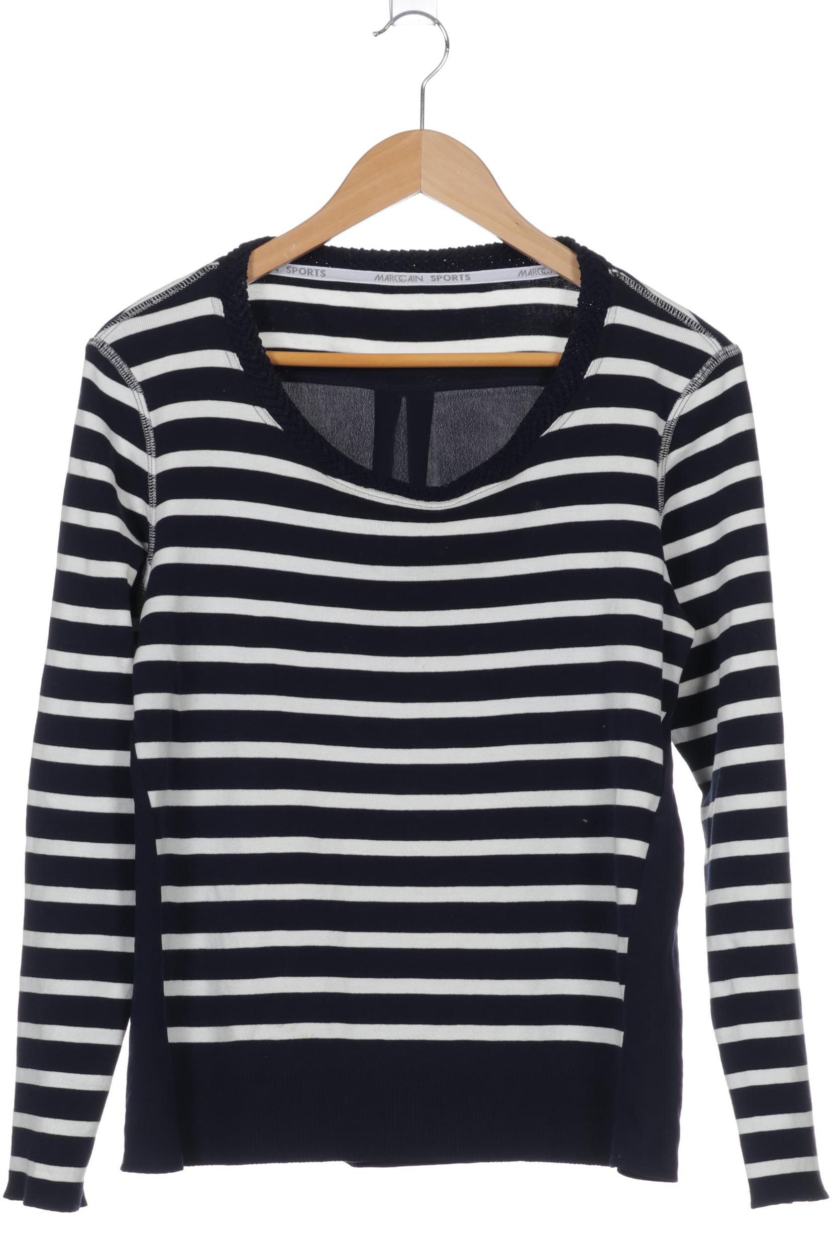 

Marc Cain Damen Pullover, blau, Gr.