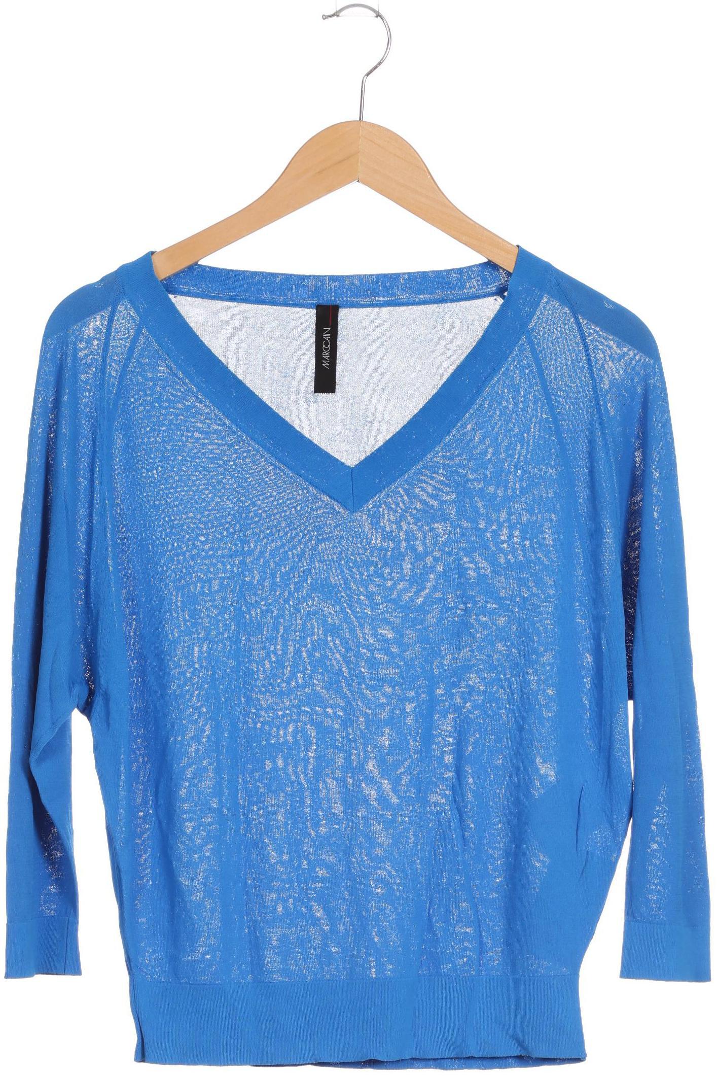 

Marc Cain Damen Pullover, blau, Gr.