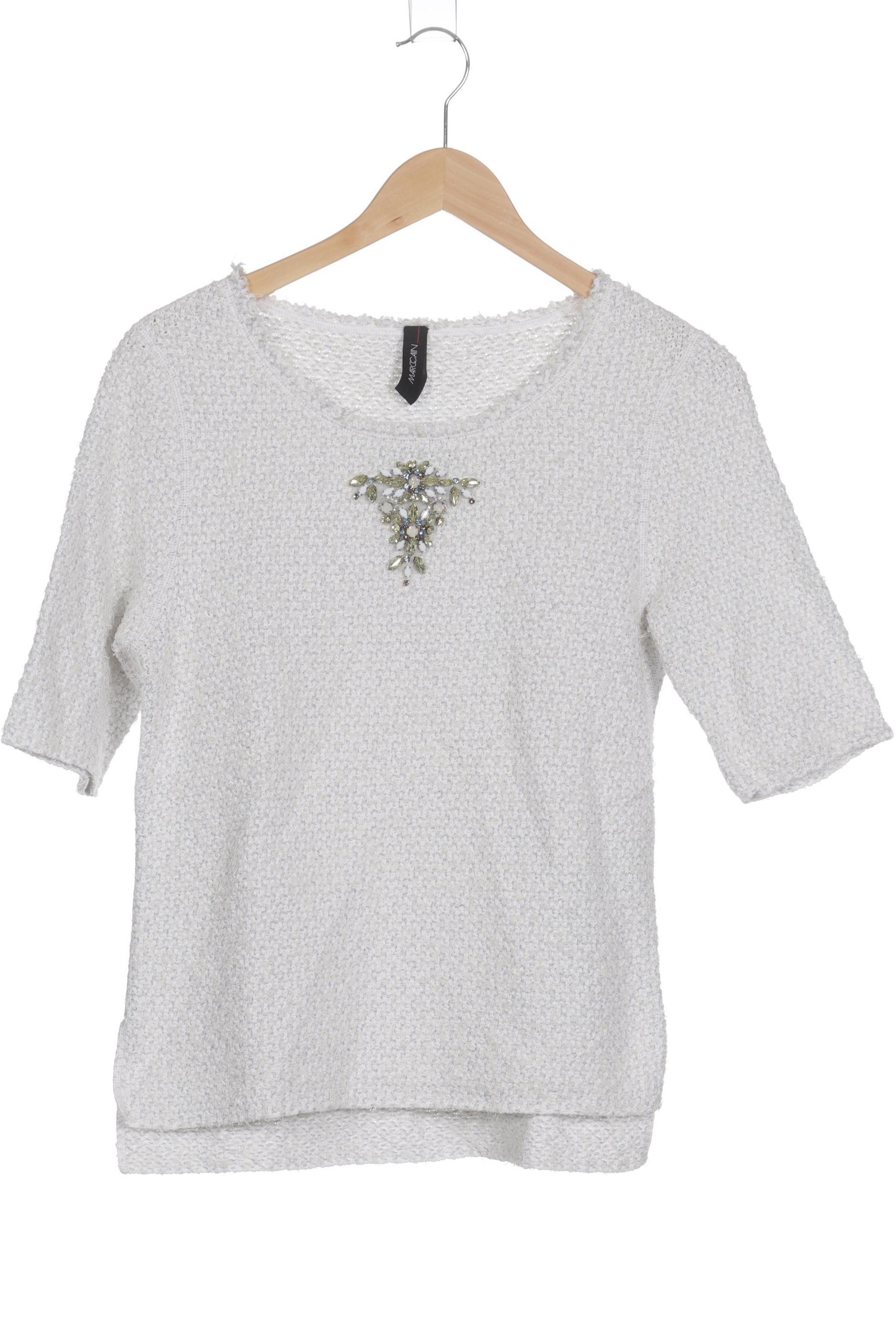 

Marc Cain Damen Pullover, weiß, Gr.