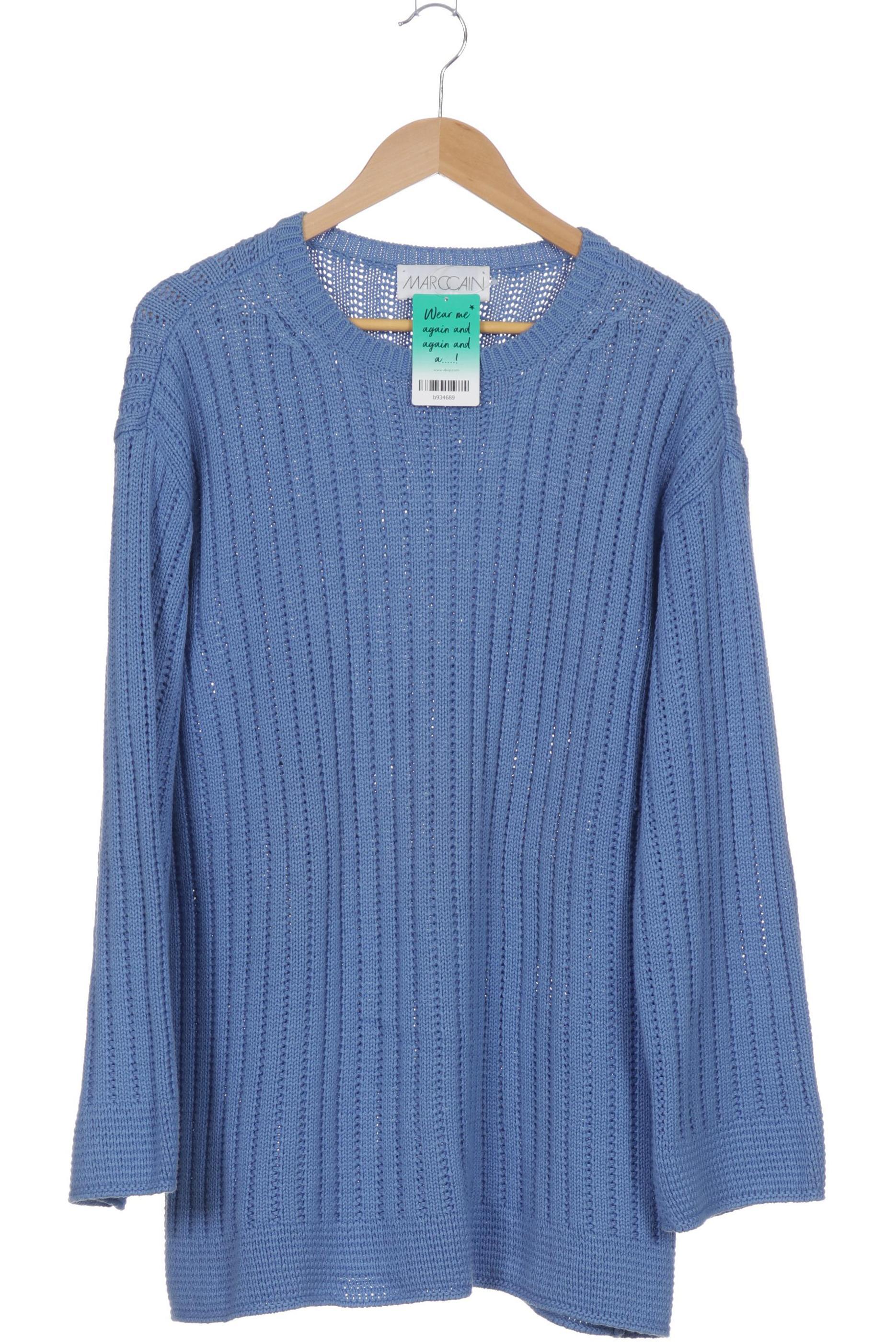 

Marc Cain Damen Pullover, blau, Gr.