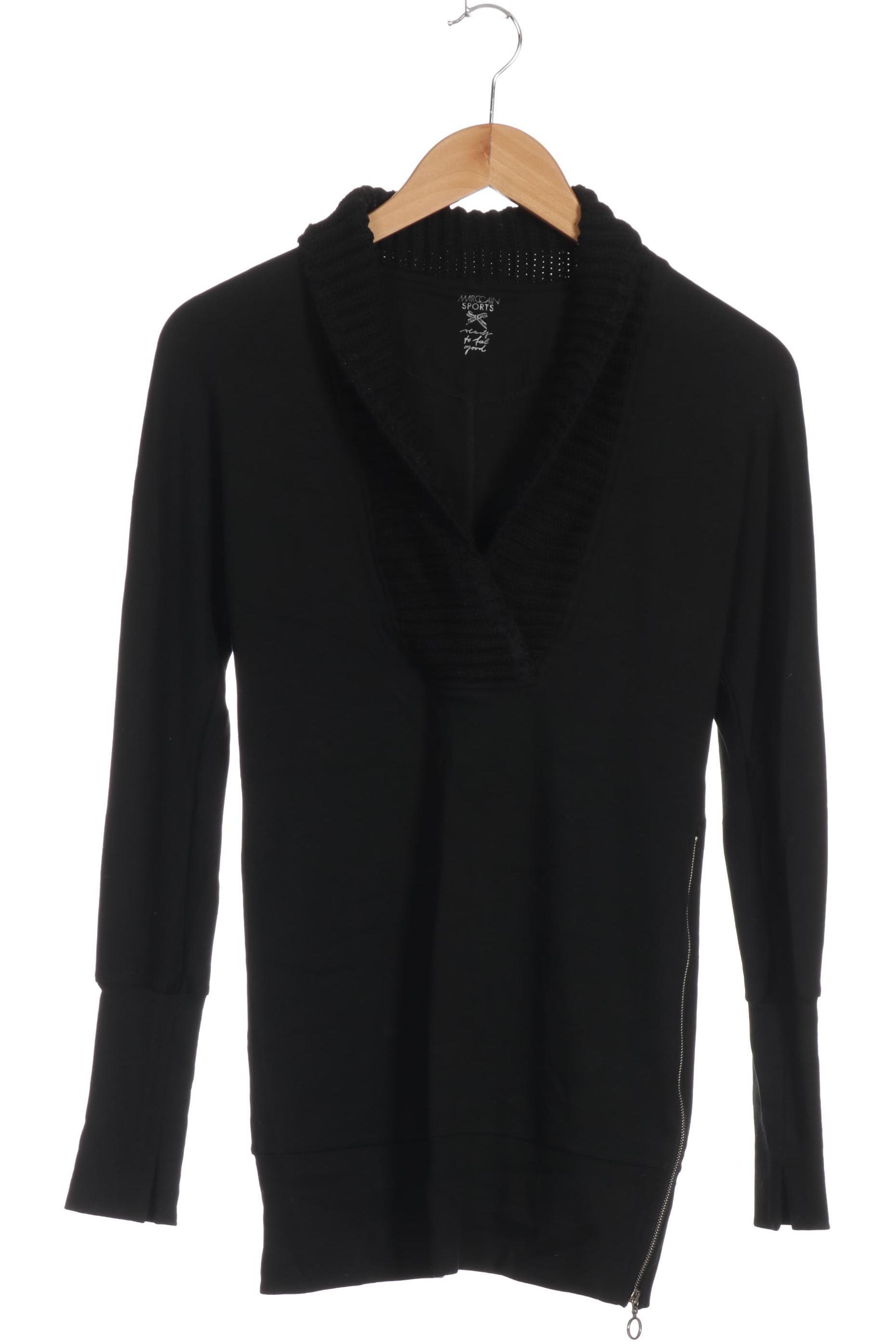 

Marc Cain Damen Langarmshirt, schwarz, Gr.