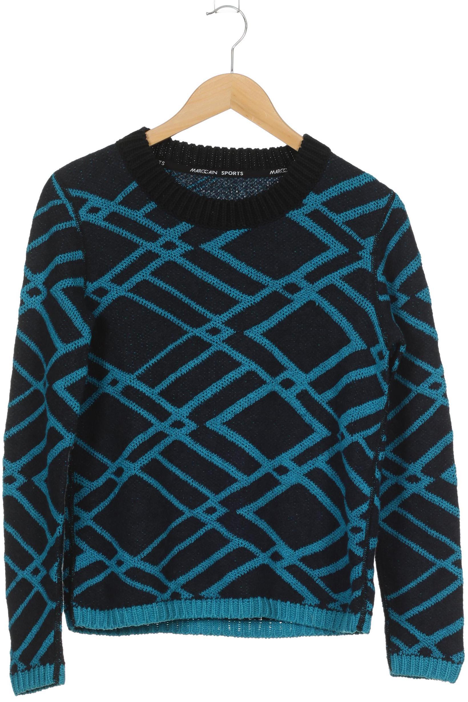

Marc Cain Damen Pullover, blau, Gr.