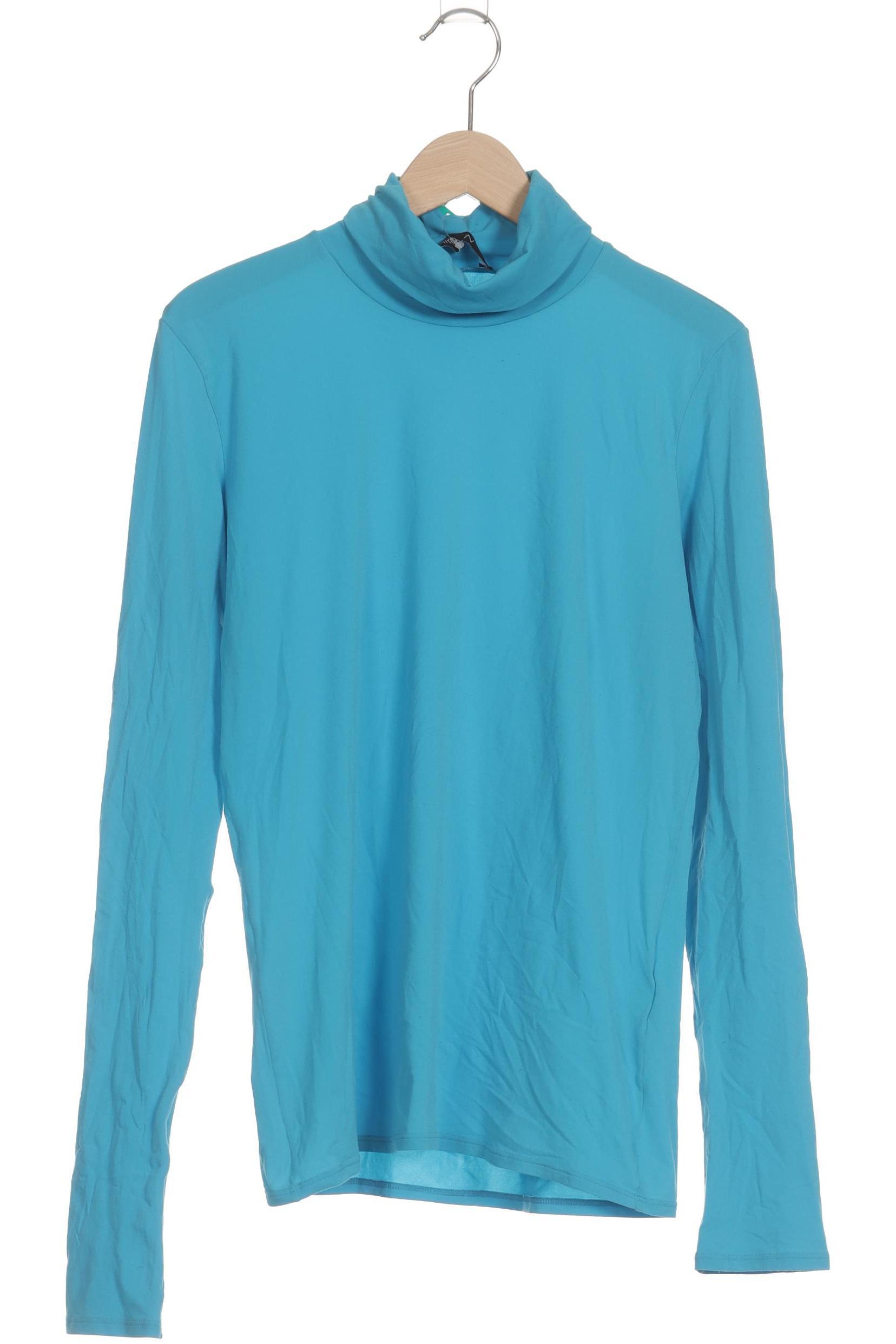 

Marc Cain Damen Langarmshirt, blau, Gr.