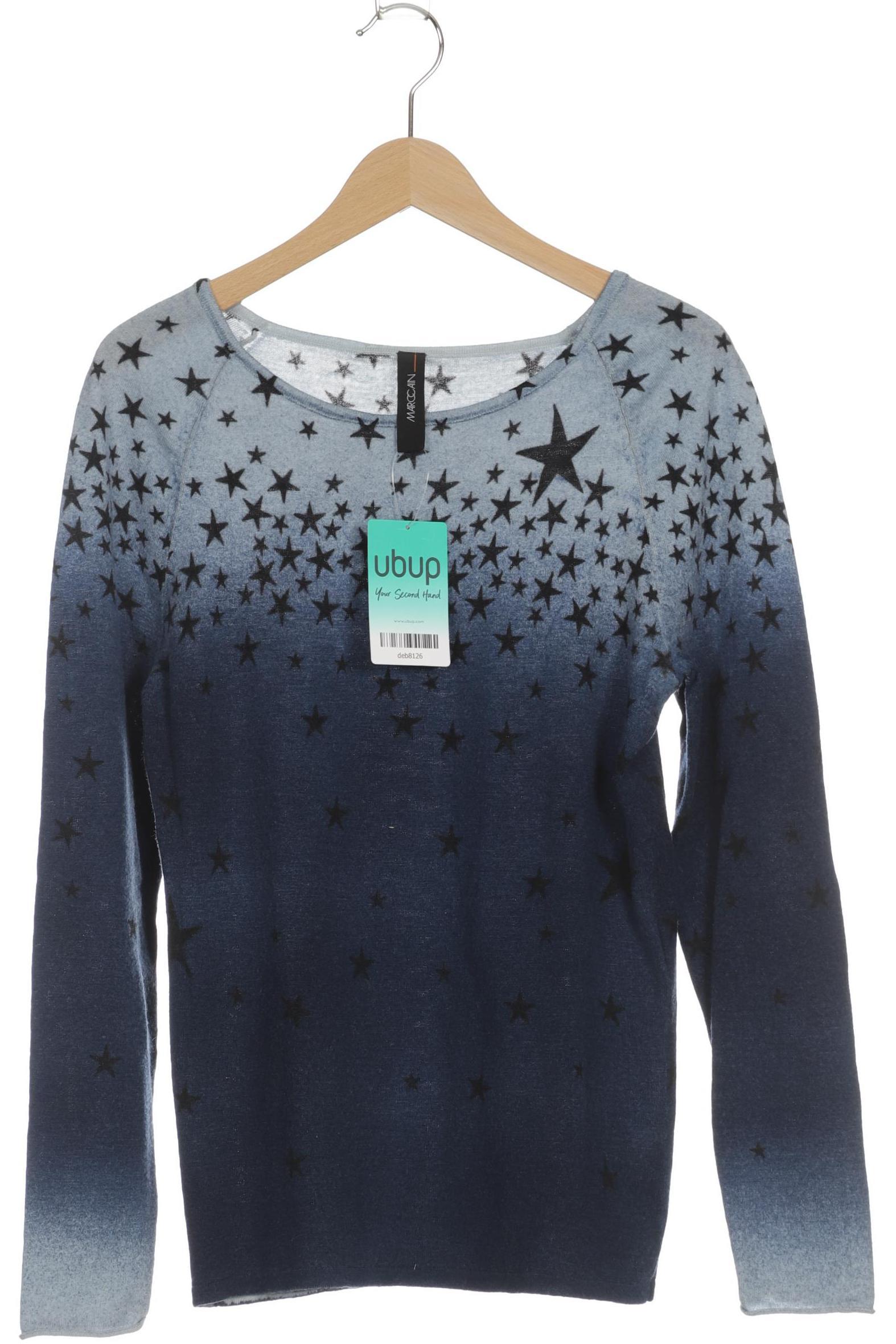 

Marc Cain Damen Pullover, blau, Gr.