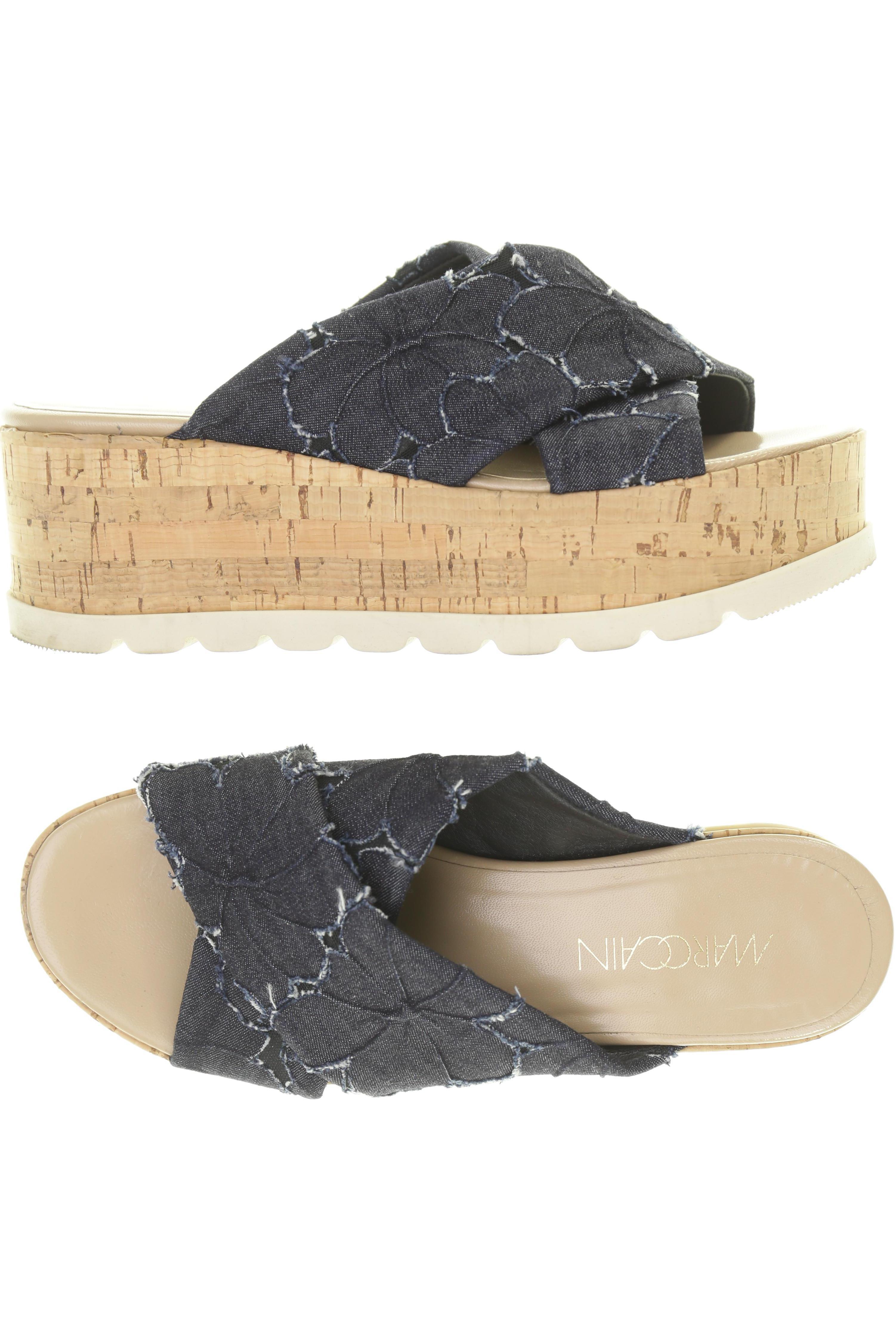 

Marc Cain Damen Sandale, blau, Gr. 38