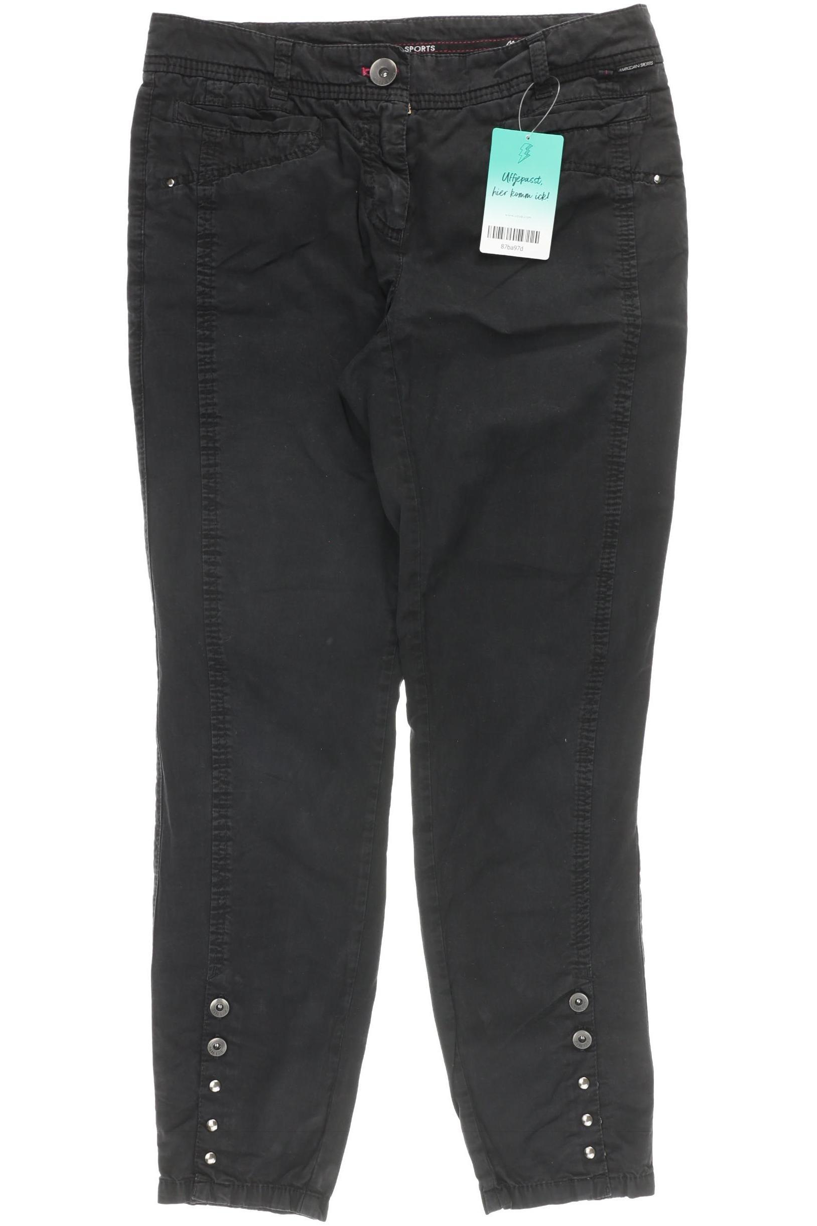 

Marc Cain Damen Stoffhose, schwarz, Gr.