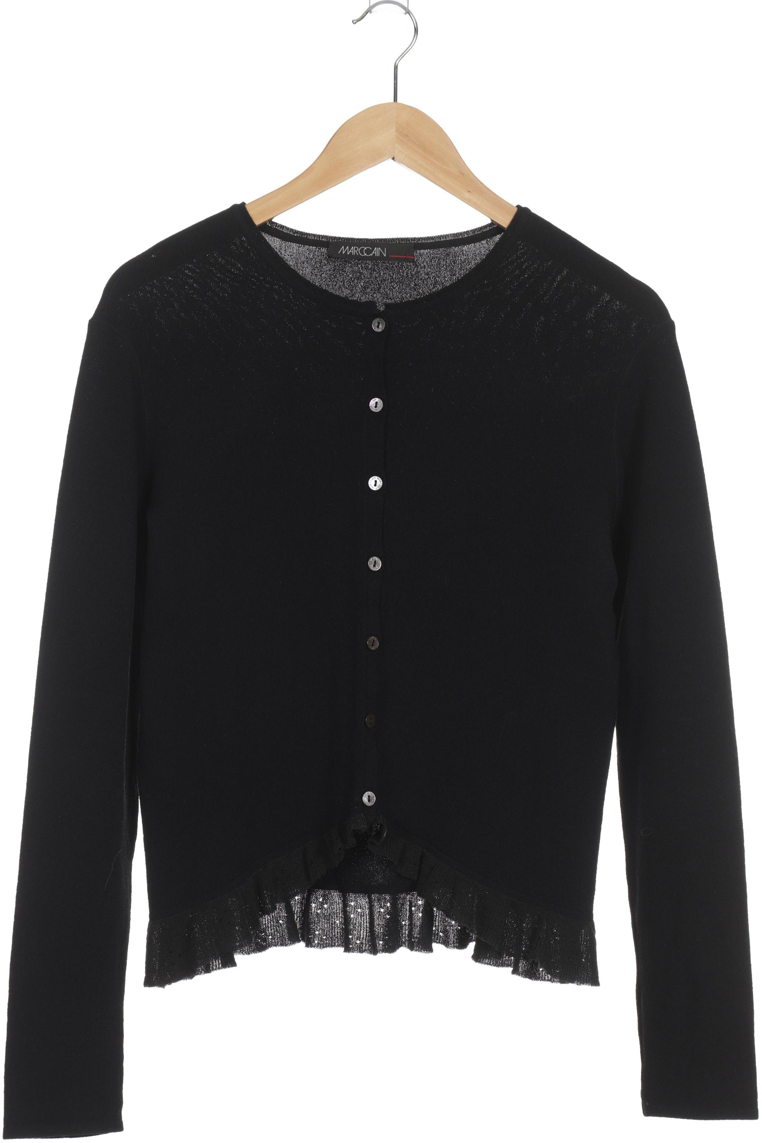 

Marc Cain Damen Strickjacke, schwarz, Gr.