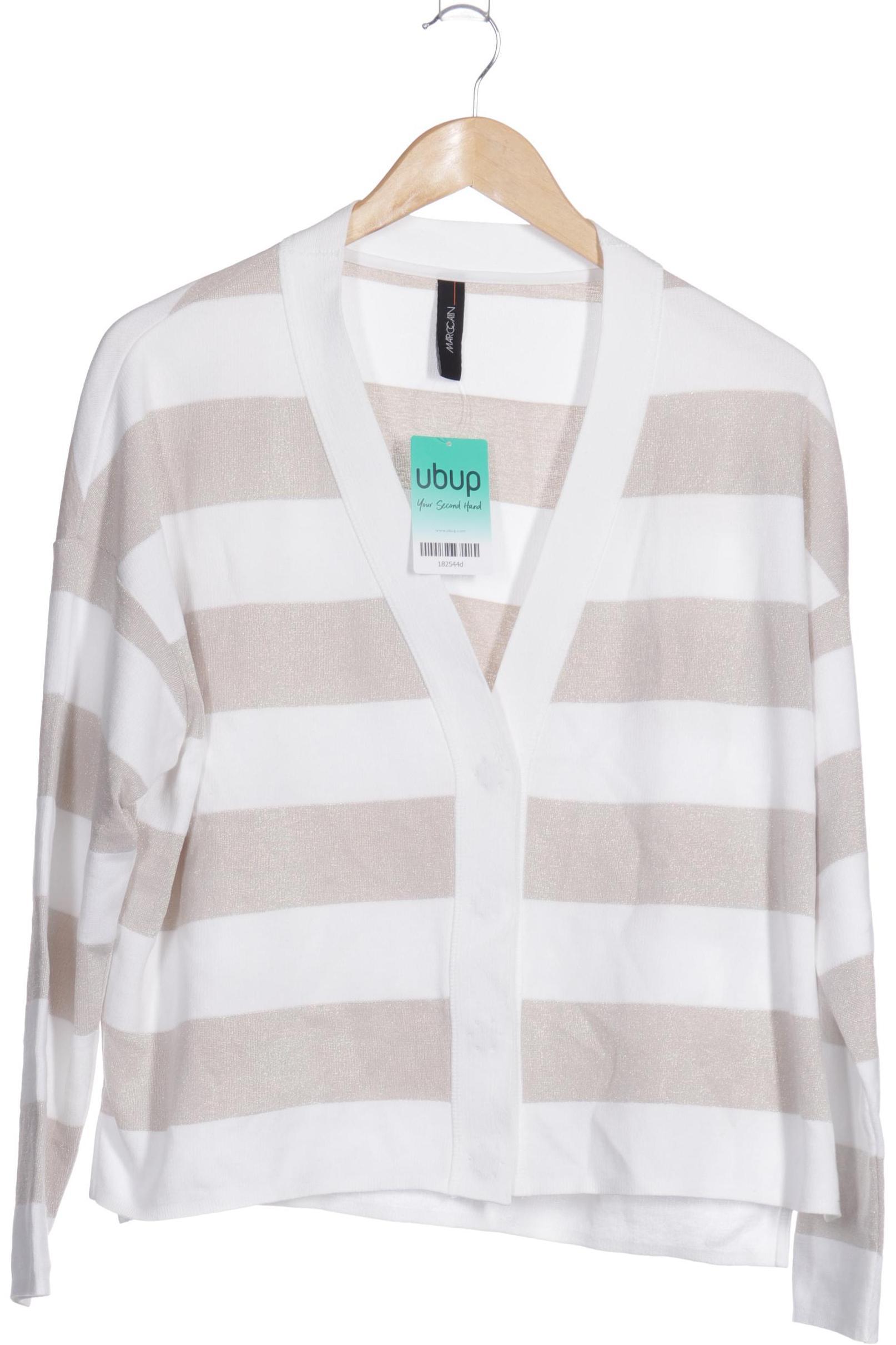 

Marc Cain Damen Strickjacke, weiß, Gr.