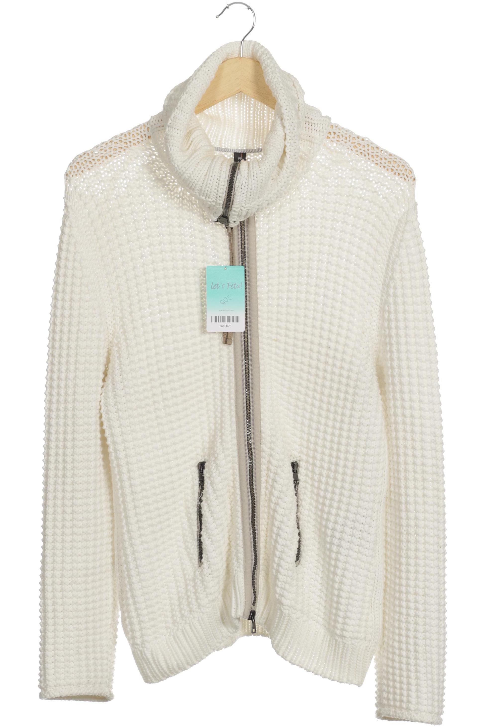 

Marc Cain Damen Strickjacke, weiß, Gr.