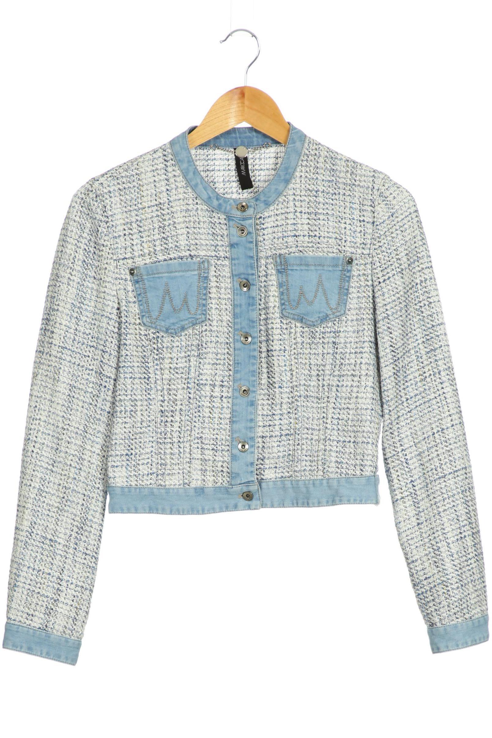 

Marc Cain Damen Strickjacke, blau, Gr.