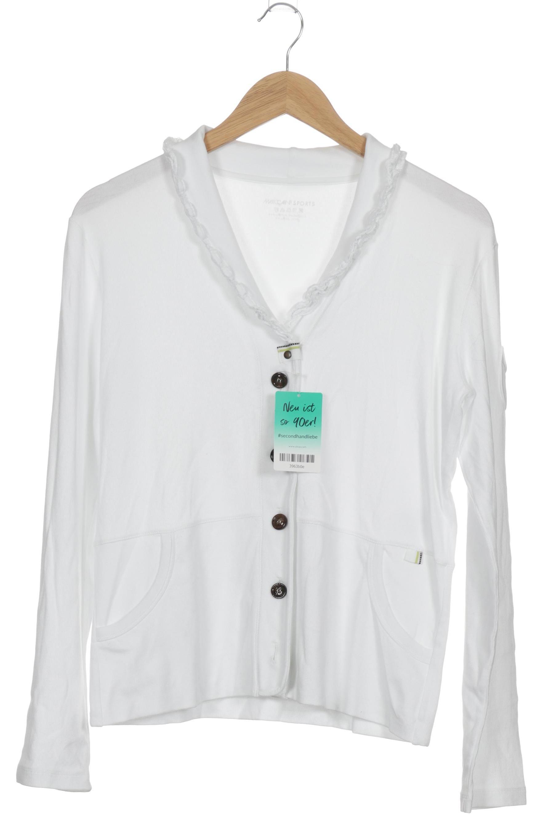 

Marc Cain Damen Strickjacke, weiß, Gr.